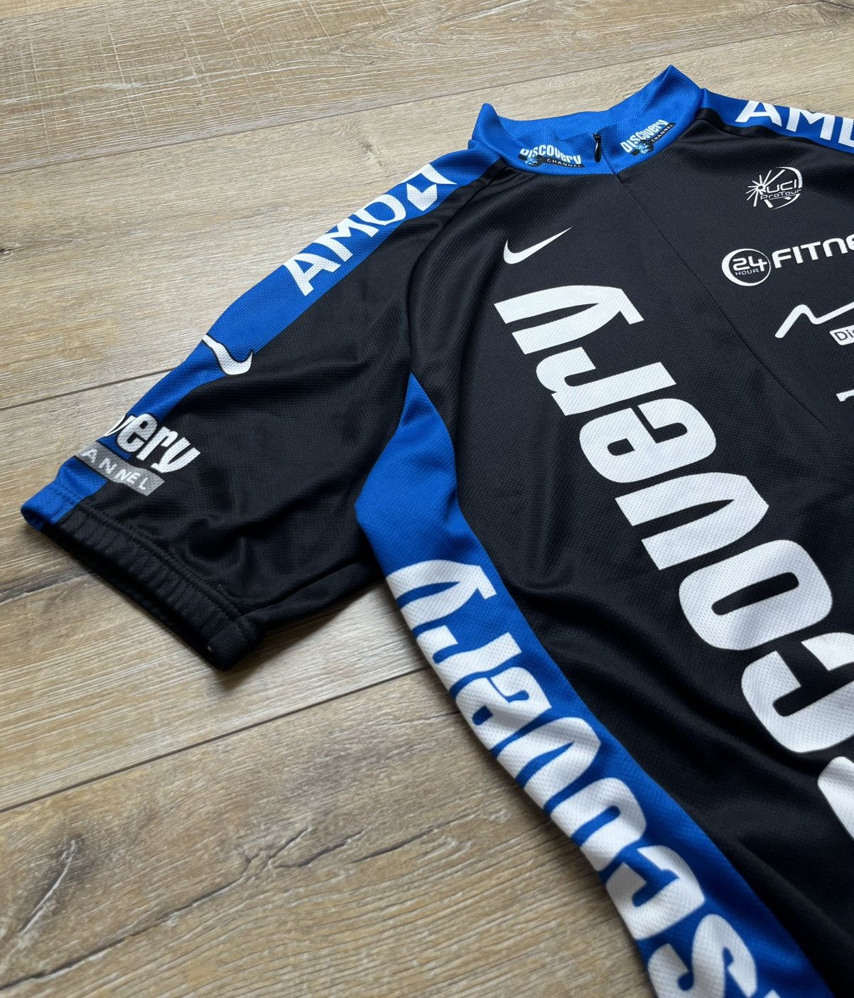 Nike VINTAGE NIKE DISCOVERY CYLCING JERSEY Y2K Size US M / EU 48-50 / 2 - 2 Thumbnail