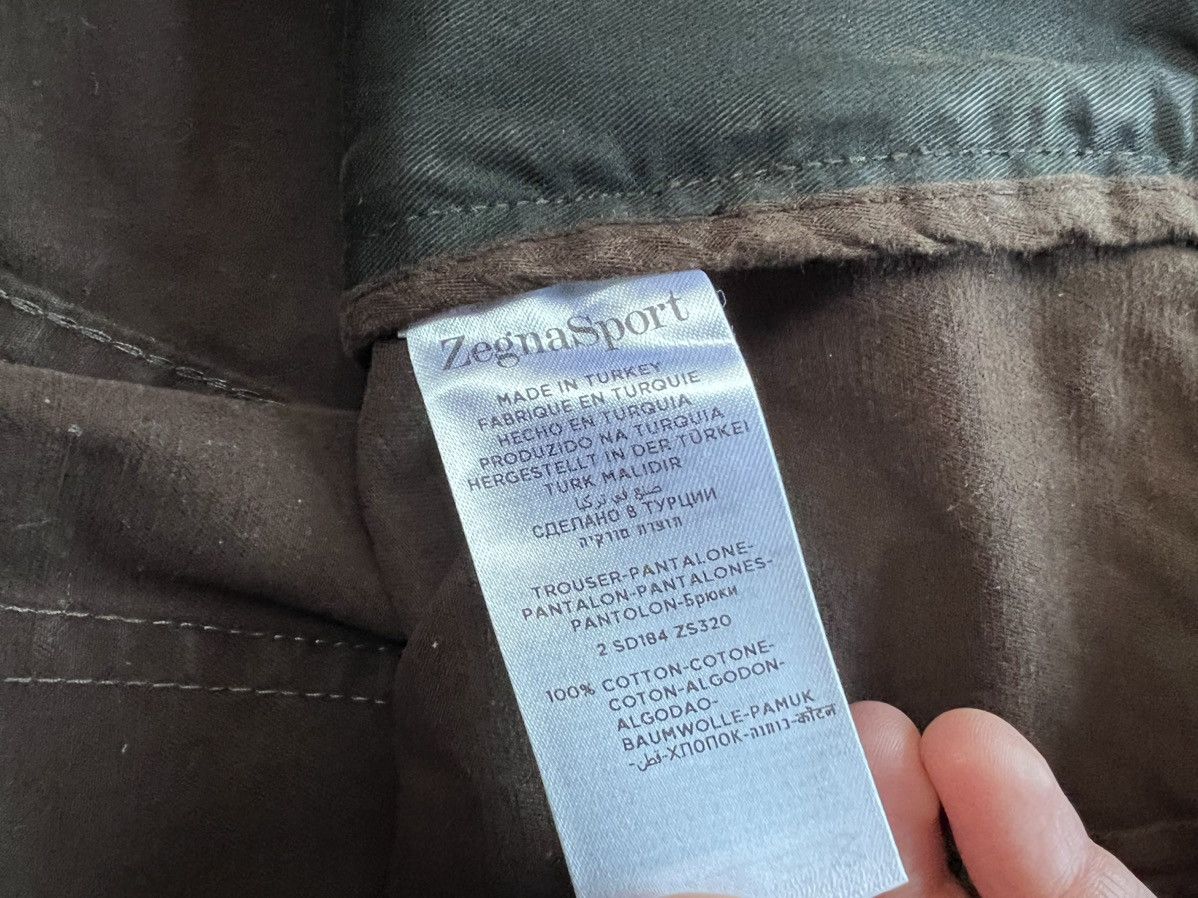 Ermenegildo Zegna × Vintage Vintage Zegna Sport Waxed Jeans Size US 31 - 10 Thumbnail