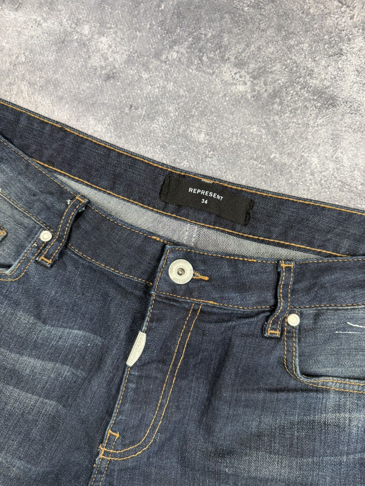 Represent Clo. Represent Denim Jeans Distressed Pants Streetwear Hype Size US 34 / EU 50 - 14 Thumbnail