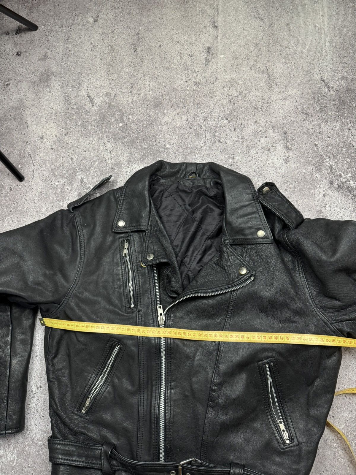Diesel 🏍Vintage Leather Biker Jacket Motorcycle Diesel Style Size US S / EU 44-46 / 1 - 11 Thumbnail