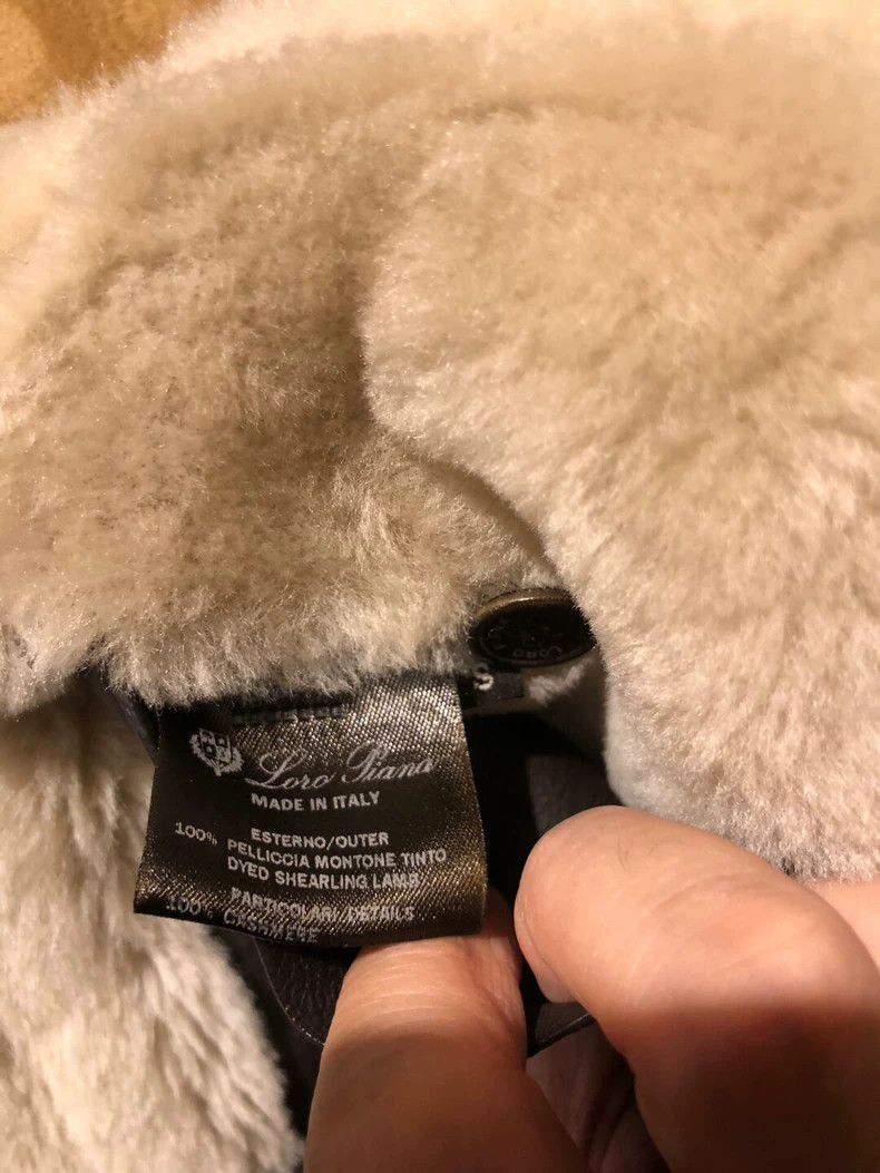Loro Piana LORO PIANA Skin and hair make a leather coat Size US S / EU 44-46 / 1 - 5 Thumbnail