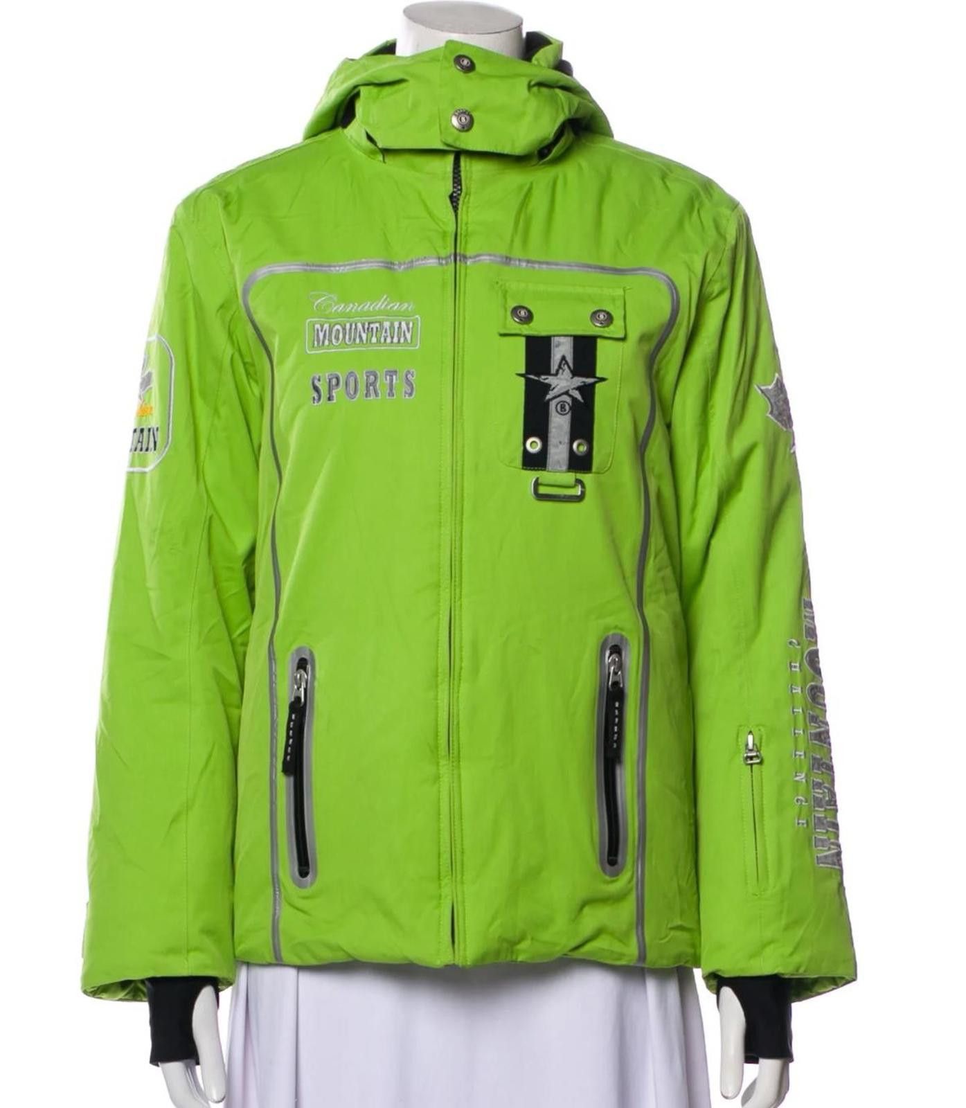 Bogner Bogner Vintage Green Ski Jacket w/Hood Sz: XL Size ONE SIZE - 1 Thumbnail