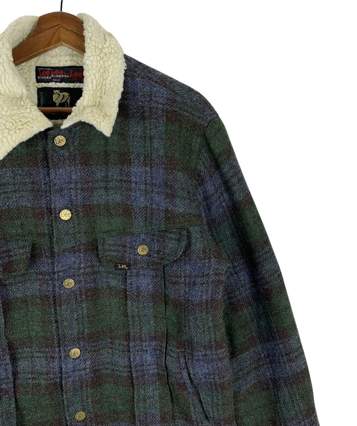 Lee Vintage Lee Storm Riders Tartan Wool Jacket Size US L / EU 52-54 / 3 - 5 Thumbnail