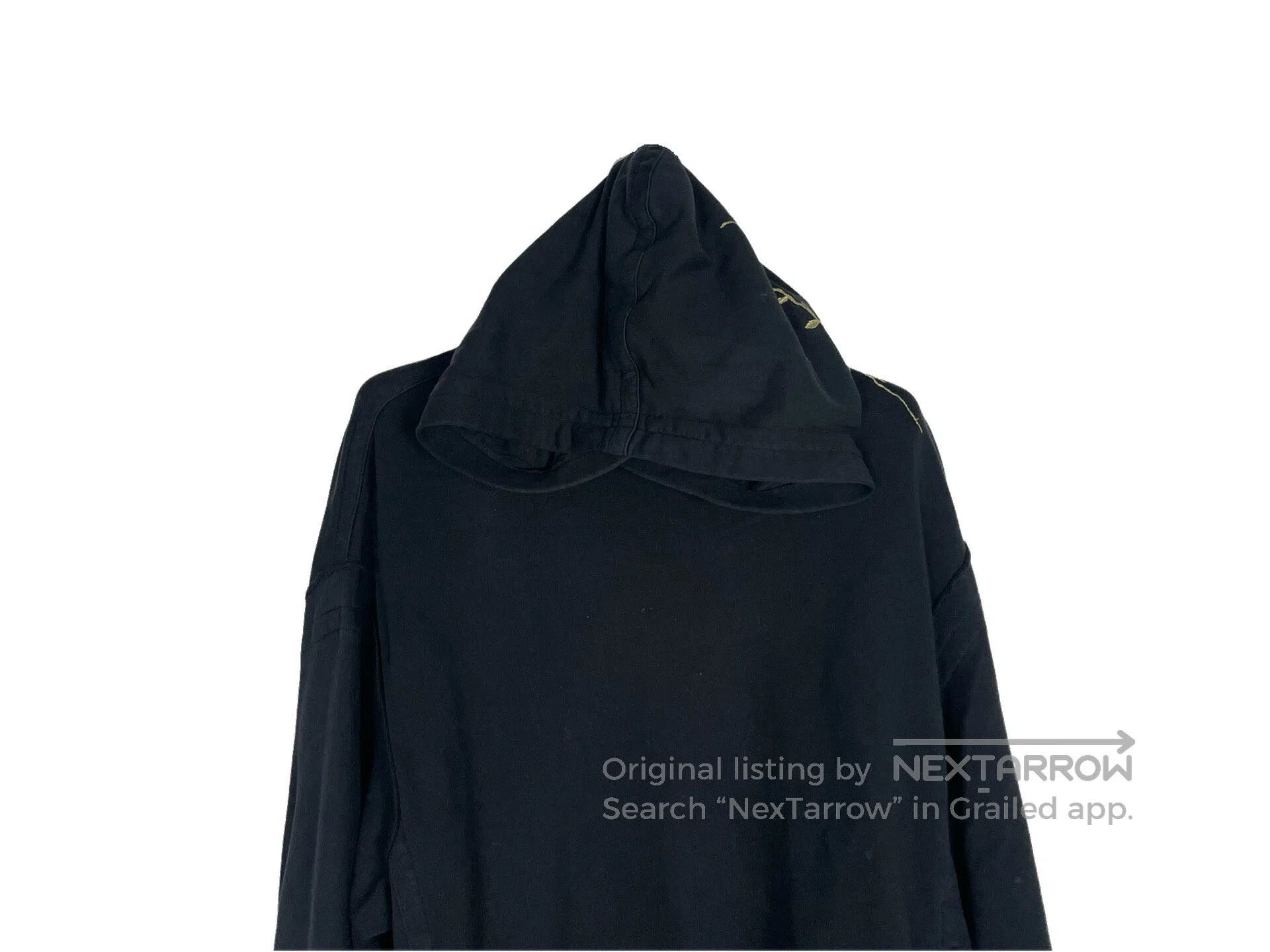 Haider Ackermann Haider Ackermann Gold Flower Embroidered Hoodie Size US S / EU 44-46 / 1 - 3 Thumbnail