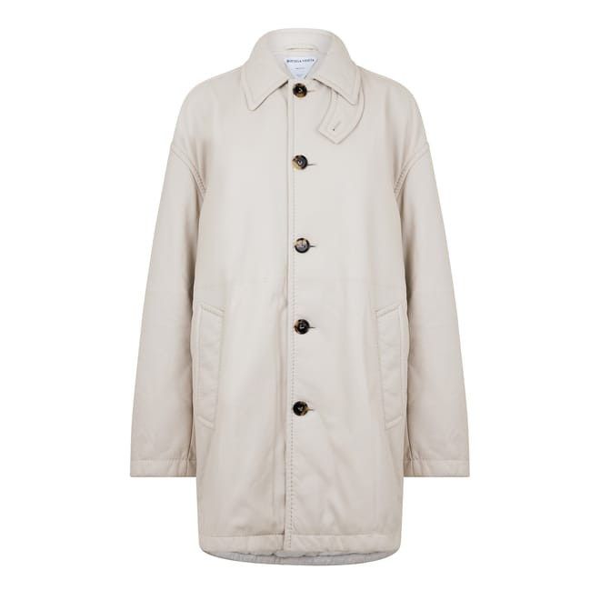 Bottega Veneta Bottega Veneta Relaxed Fit Coat in Grey Size M / US 6-8 / IT 42-44 - 1 Thumbnail