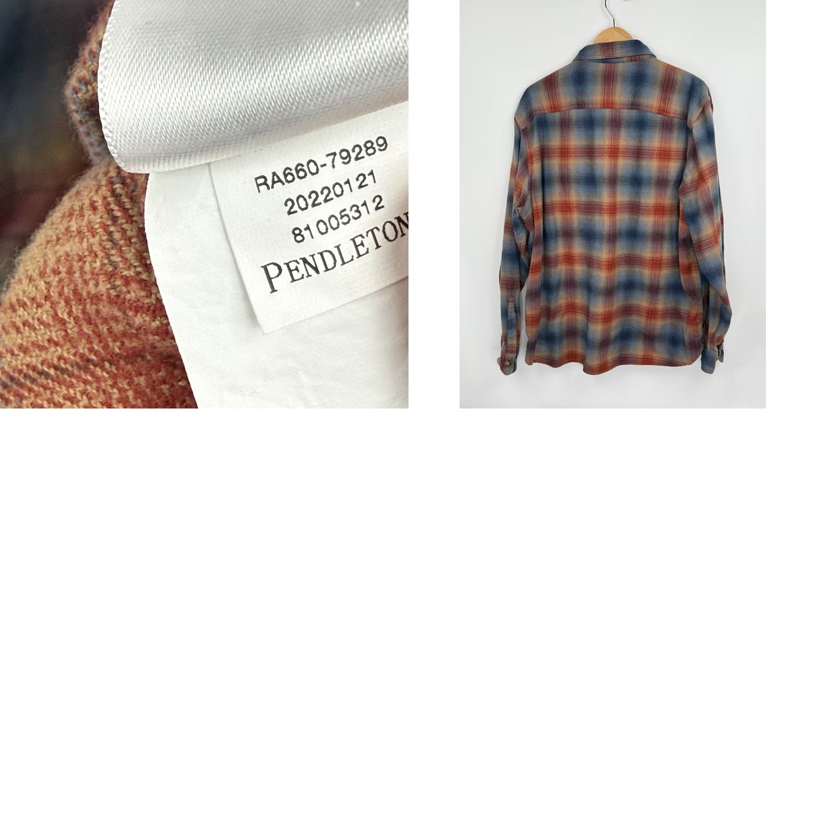 Pendleton Pendleton Shirt Mens XL Plaid Flannel Long Sleeve Button Up Size US XL / EU 56 / 4 - 8 Thumbnail