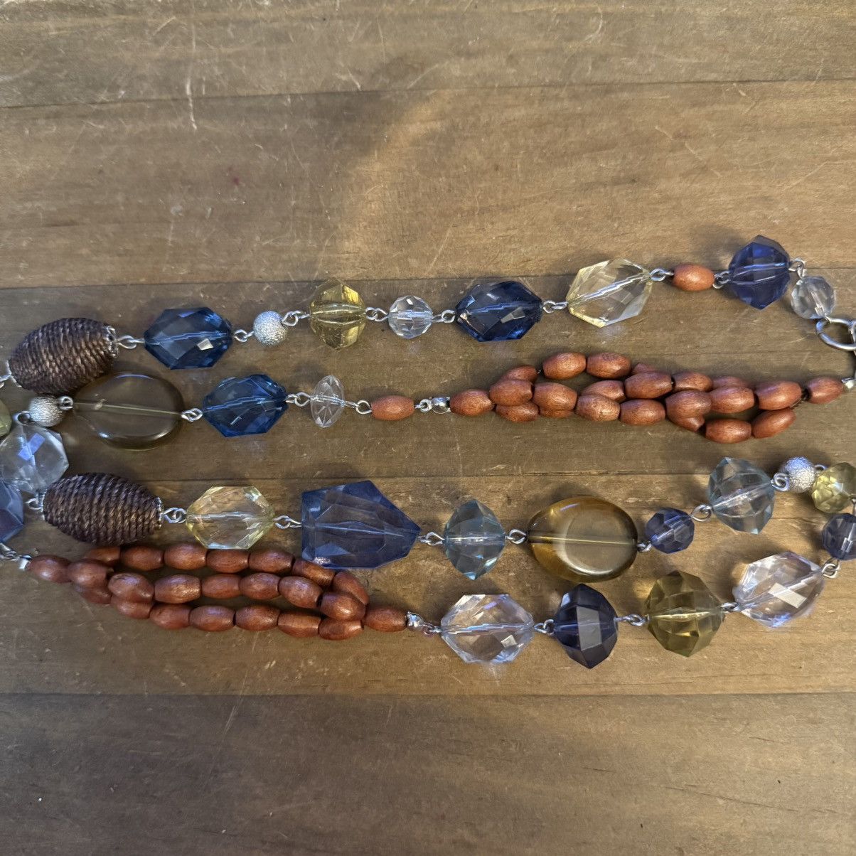 Other Long multicolor mixed faceted bead necklace Size ONE SIZE - 2 Thumbnail