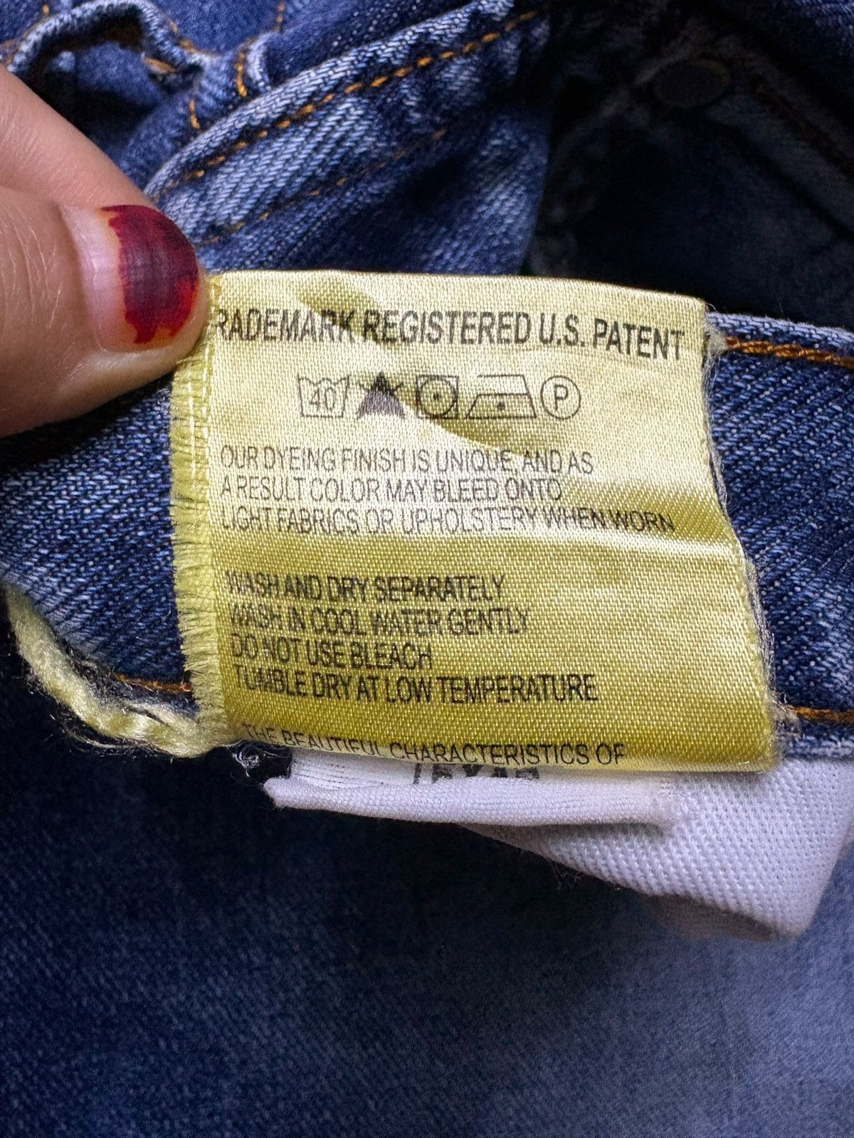 Wrangler Vintage Wrangler Blue Wash Loose Baggy Jeans Size US 34 / EU 50 - 12 Thumbnail