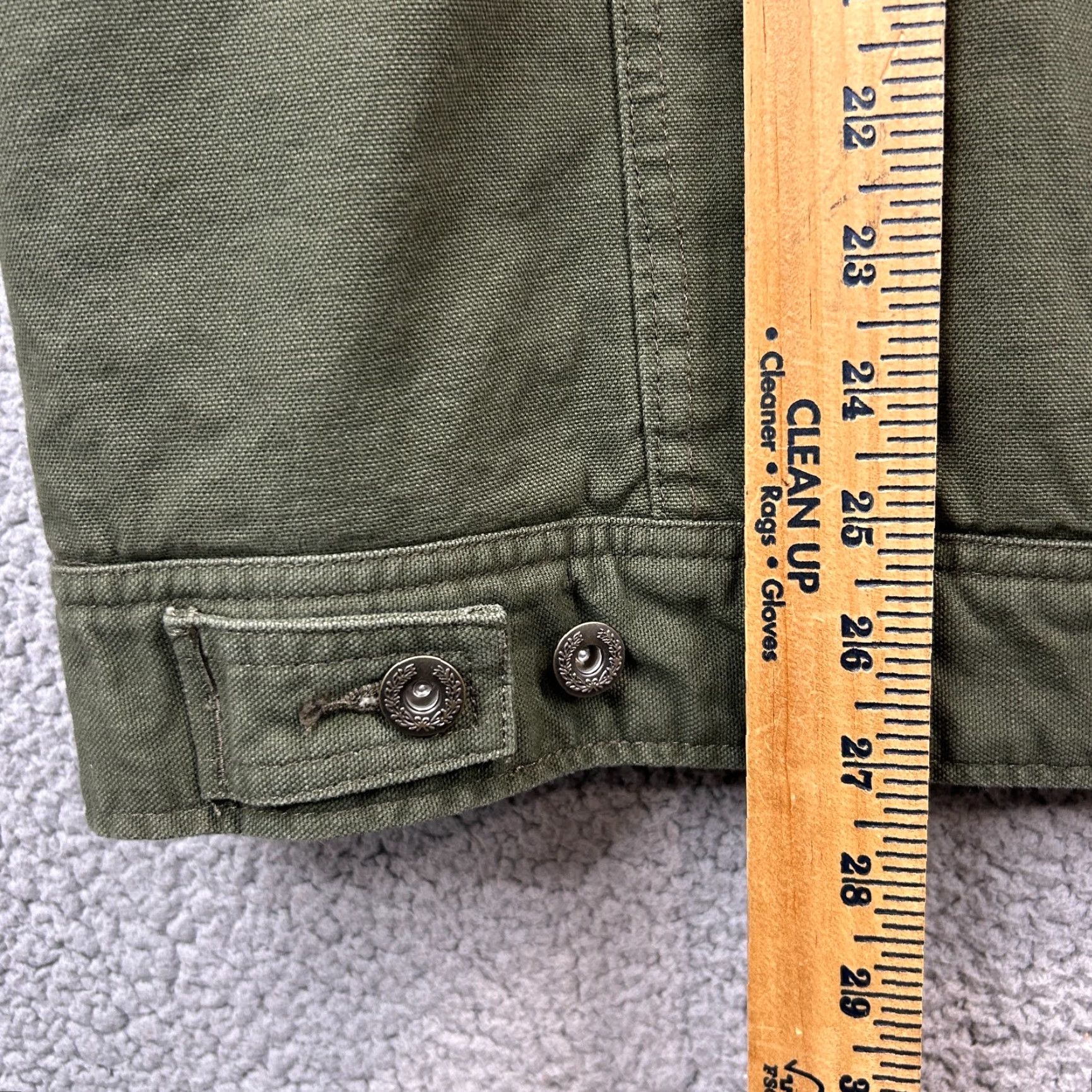 Vintage VINTAGE Woolrich Jacket Chore Detroit Style Canvas 2XL Green Mens Woolen Mills Lined Winter Casual Workwear Size US XXL / EU 58 / 5 - 7 Thumbnail