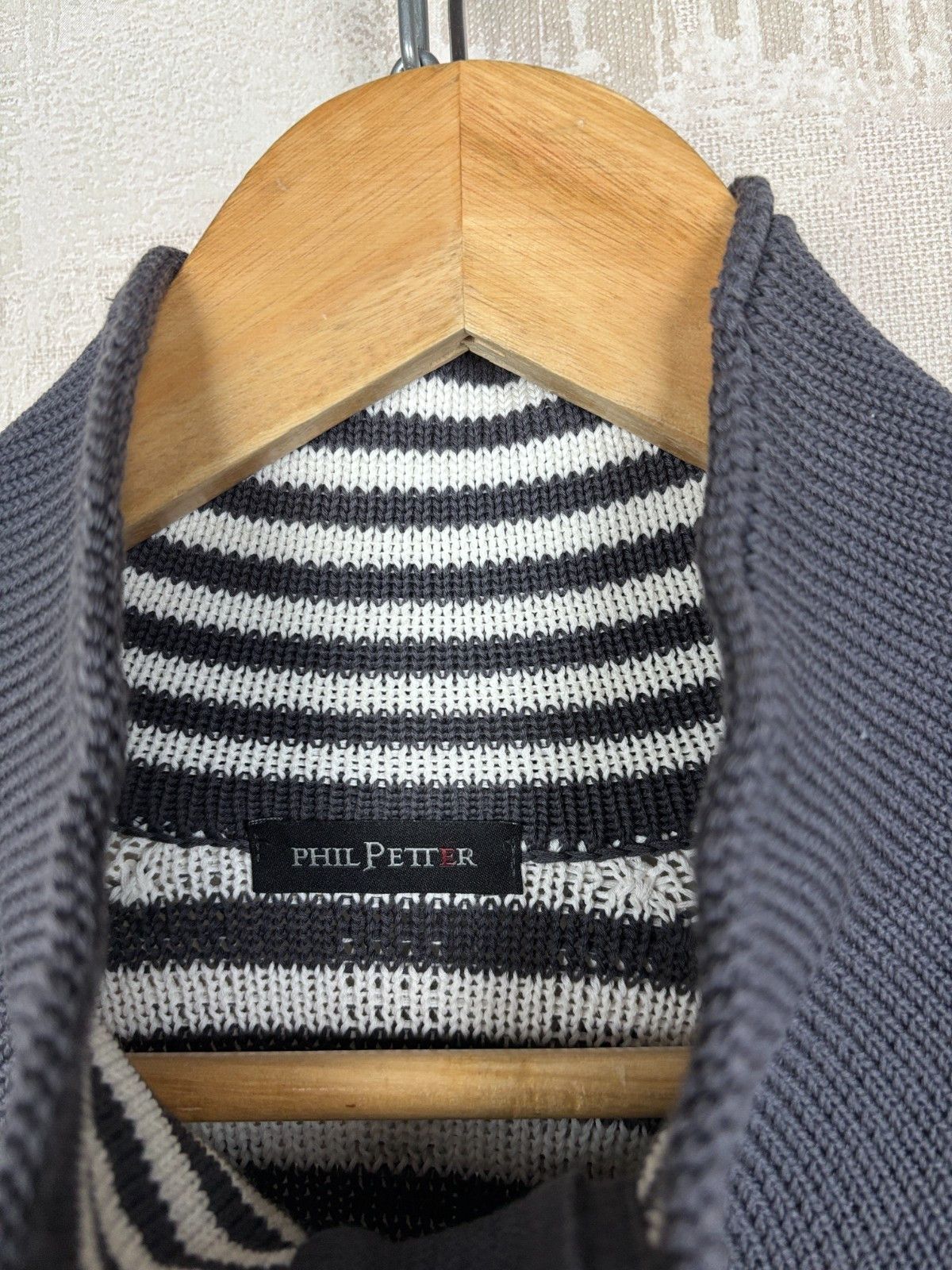 Other Phil Petter Striped Cotton Pullover Knit Sweater Size US XL / EU 56 / 4 - 5 Thumbnail