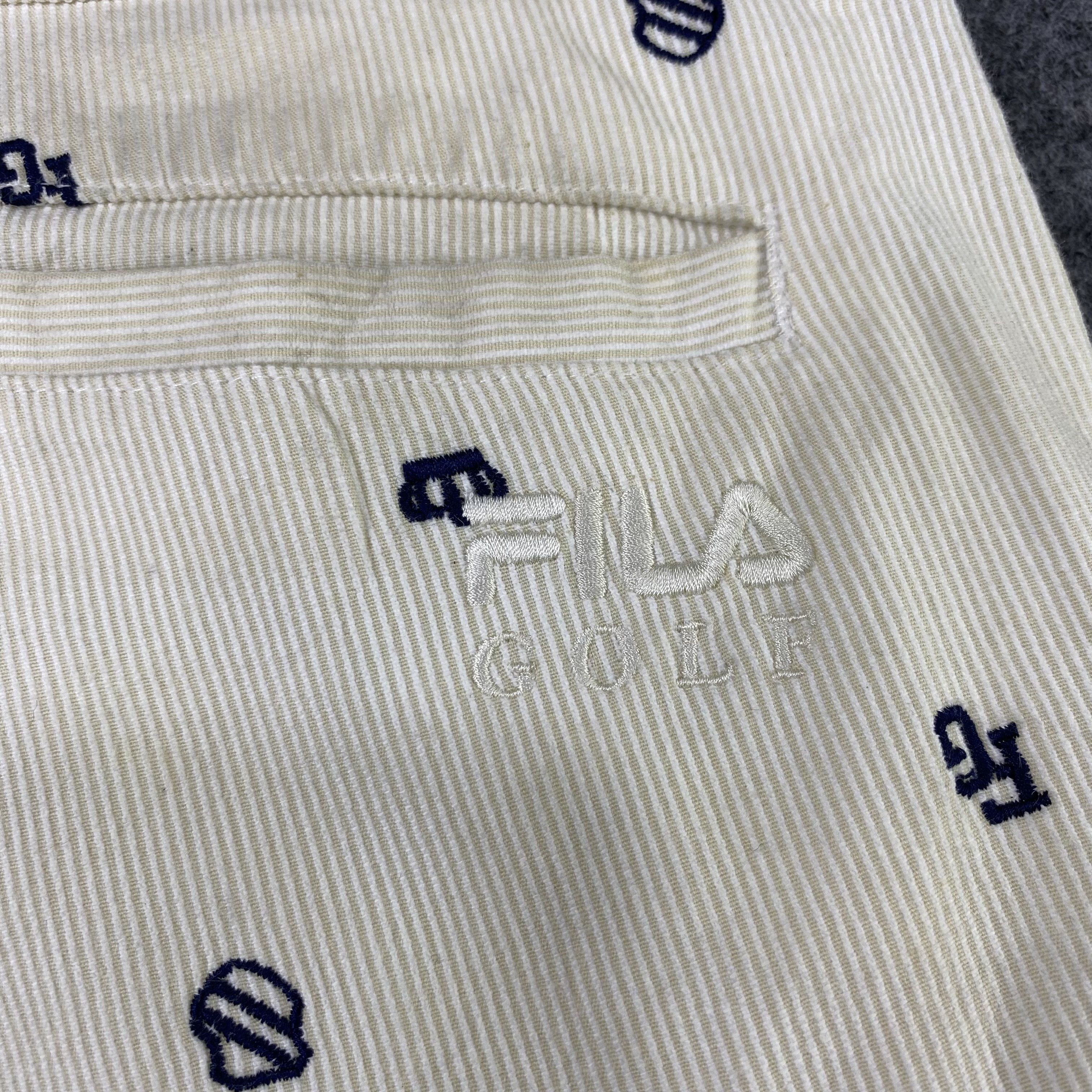 Fila Fila Golf Monogram Shorts Pants -C048 Size US 36 / EU 52 - 15 Thumbnail