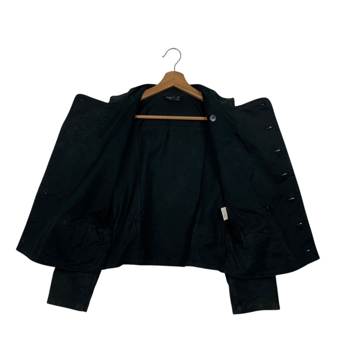 agnes b. Agnes B Double Breasted Crop Jacket Size XS / US 0-2 / IT 36-38 - 12 Thumbnail