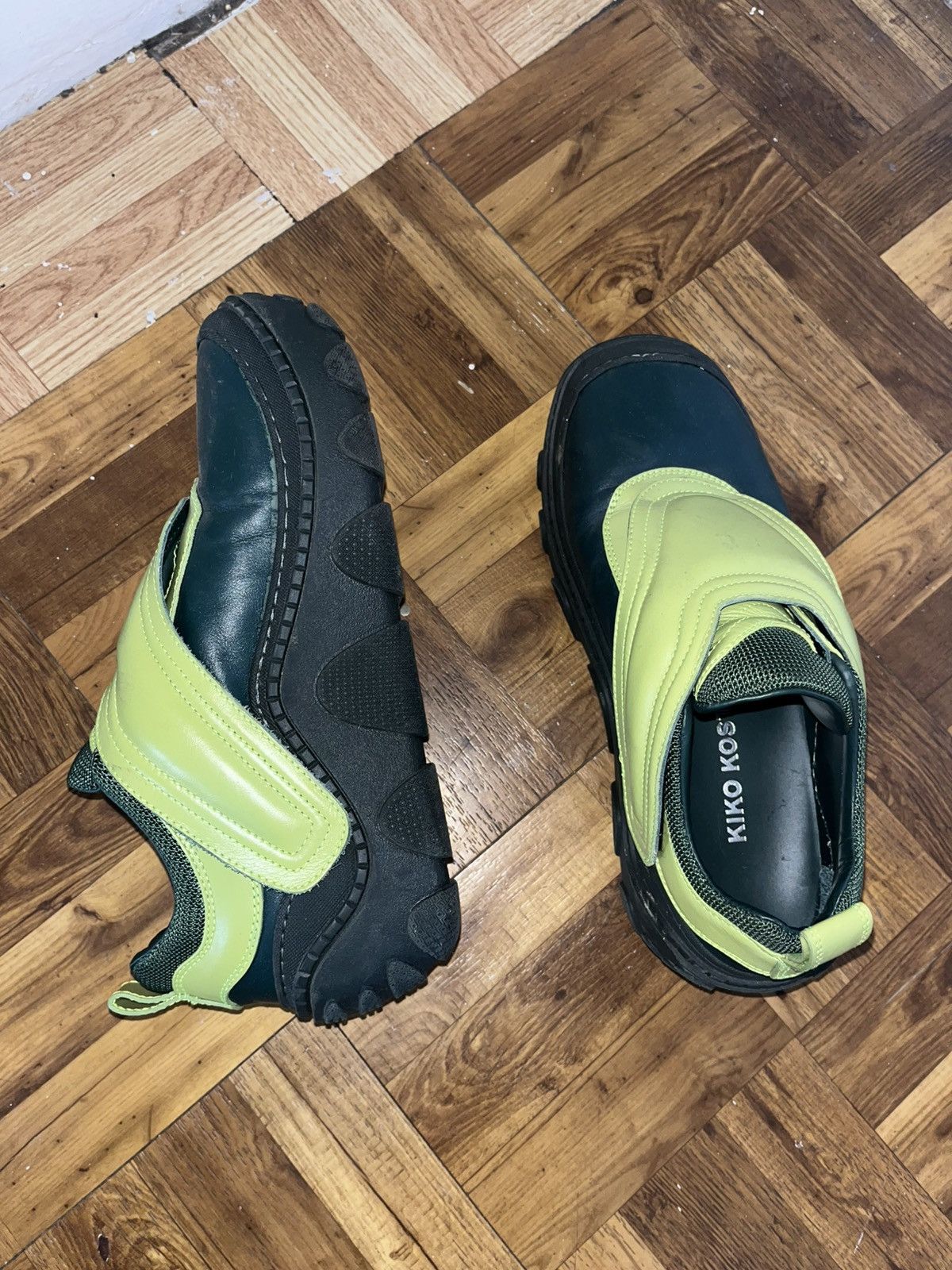 Kiko Kostadinov Kiko Kostadinov Tonkin Strap in Lime/Serpentine Green Size US 7 / EU 40 - 2 Thumbnail