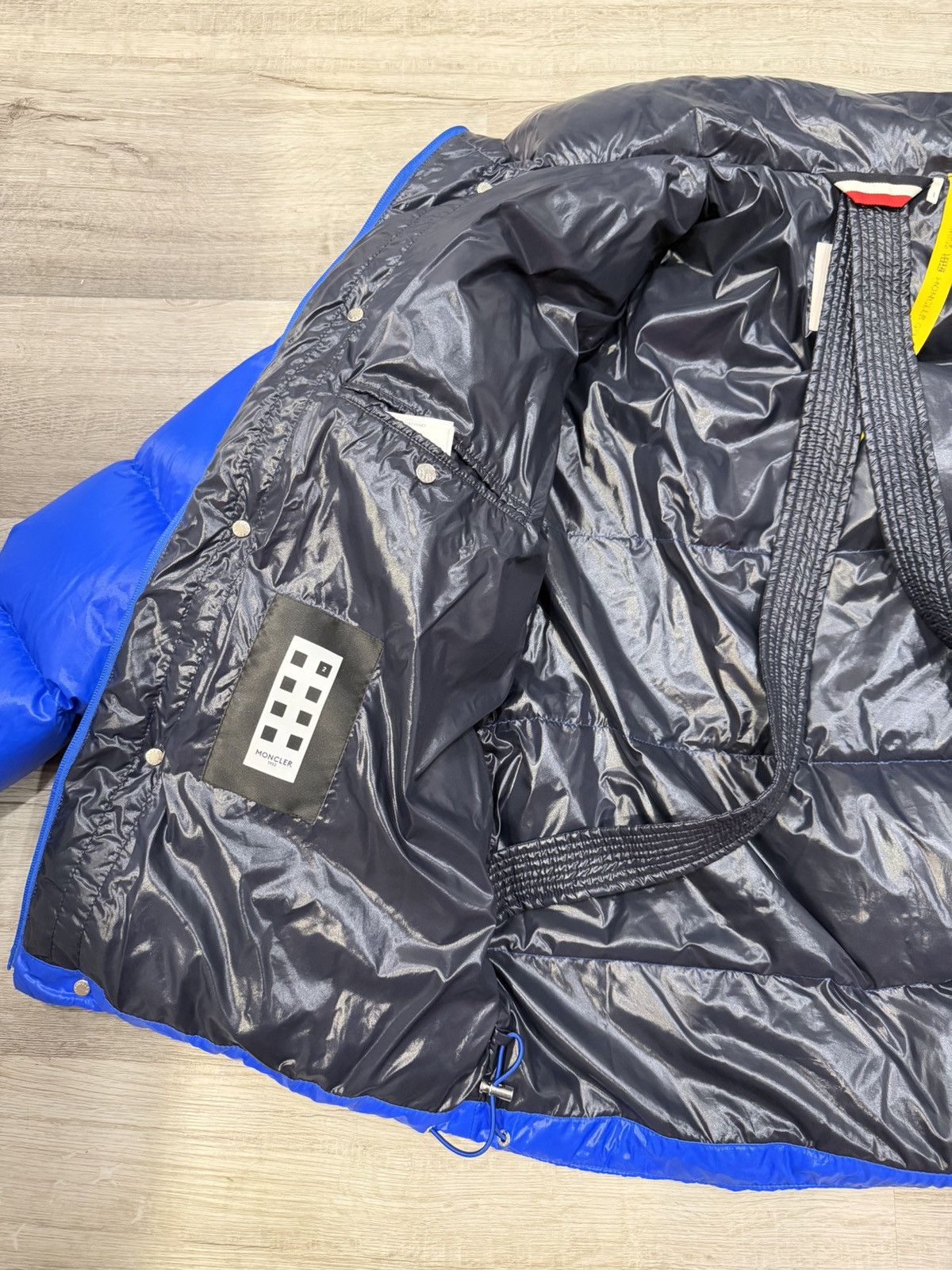 Moncler Moncler Genius Puffer Coat Blue Size 3 Size US M / EU 48-50 / 2 - 10 Thumbnail