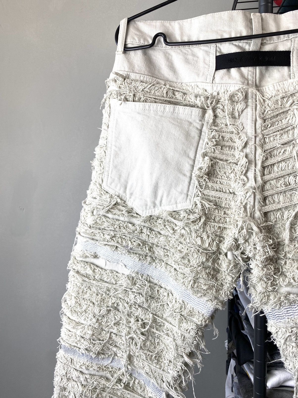 1017 ALYX 9SM Alyx Blackmeans Denim Pants Distressed Size US 32 / EU 48 - 18 Thumbnail