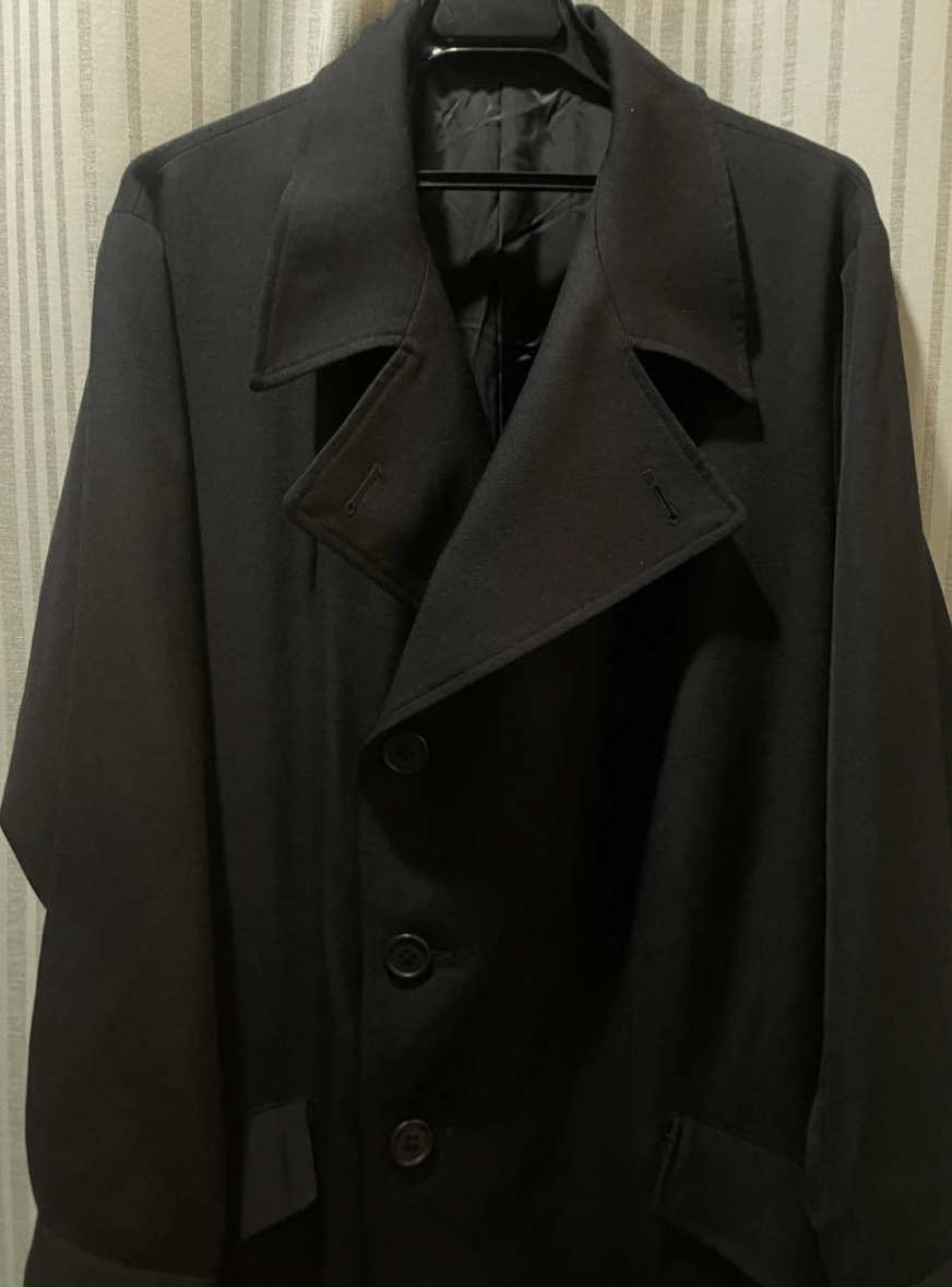 Yohji Yamamoto Yohji Yamamoto Pour Homme - ARMY GABARDINE HEM CUFFS COAT Size US S / EU 44-46 / 1 - 12 Thumbnail