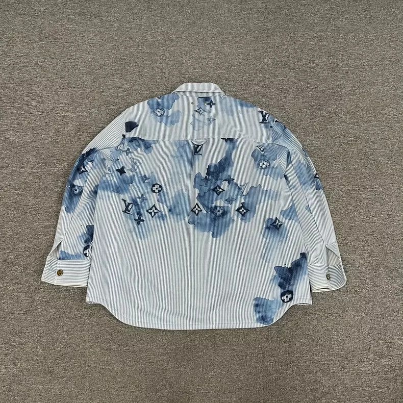 Louis Vuitton Louis Vuitton Ink denim jacket 2505-Nextarrow Size US XXL / EU 58 / 5 - 2 Thumbnail