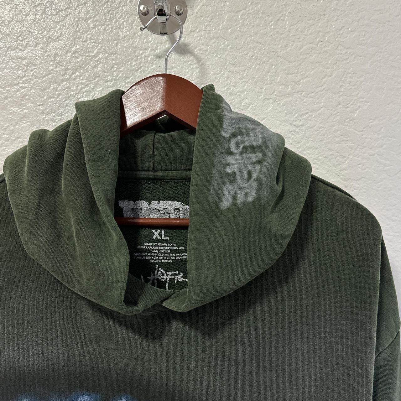 Travis Scott MetLife New York Exclusive Utopia Tour Green Hoodie Size US XL / EU 56 / 4 - 6 Thumbnail