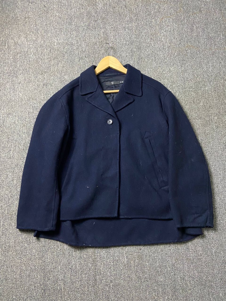 Jil Sander × Uniqlo Uniqlo +J Jil Sander Wool Blend Shirt Jacket (181) Size US M / EU 48-50 / 2 - 1 Thumbnail