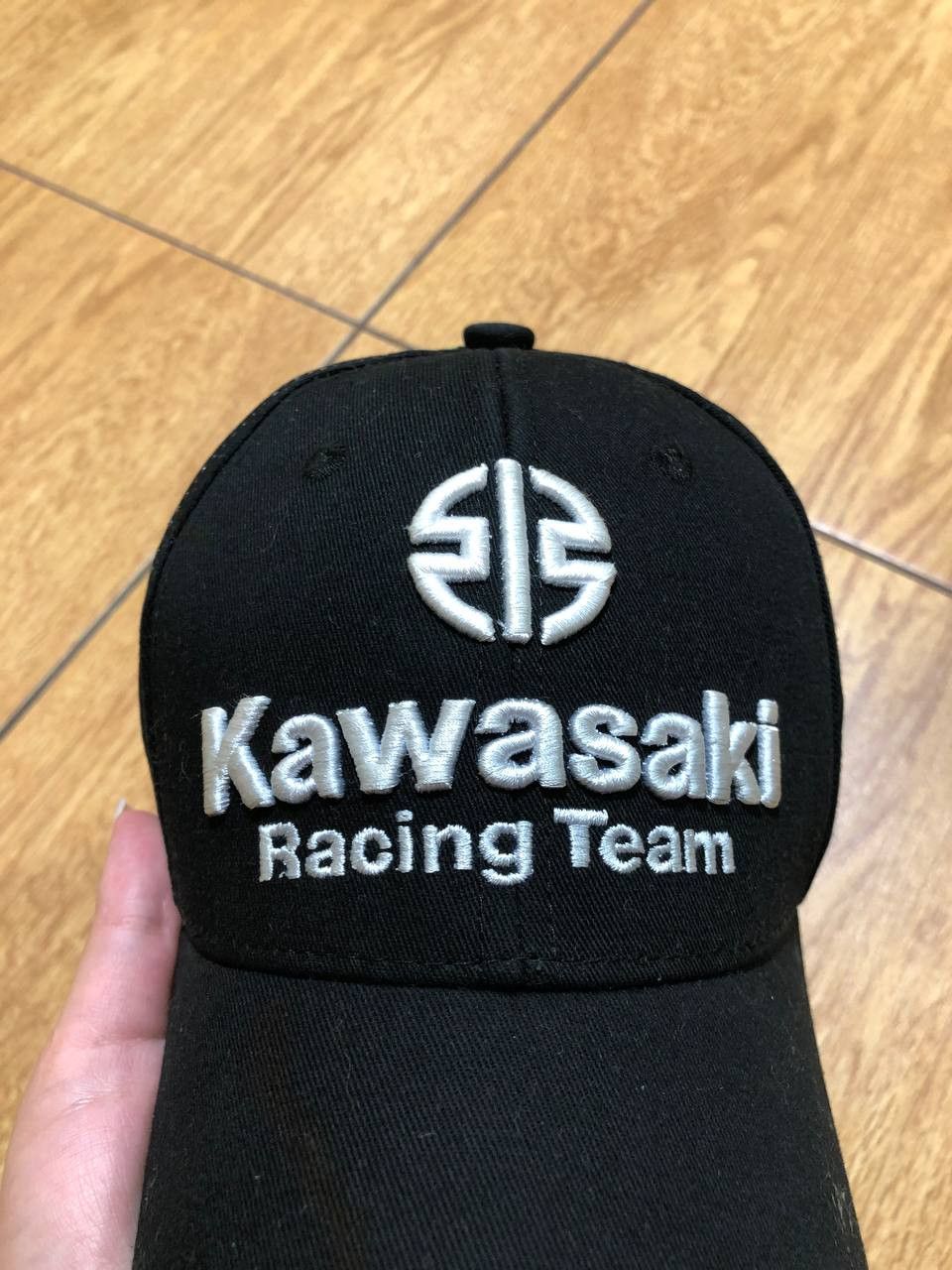Vintage black Cap big logo Y2K Kawasaki Hats Vintage streetwear Size ONE SIZE - 7 Thumbnail