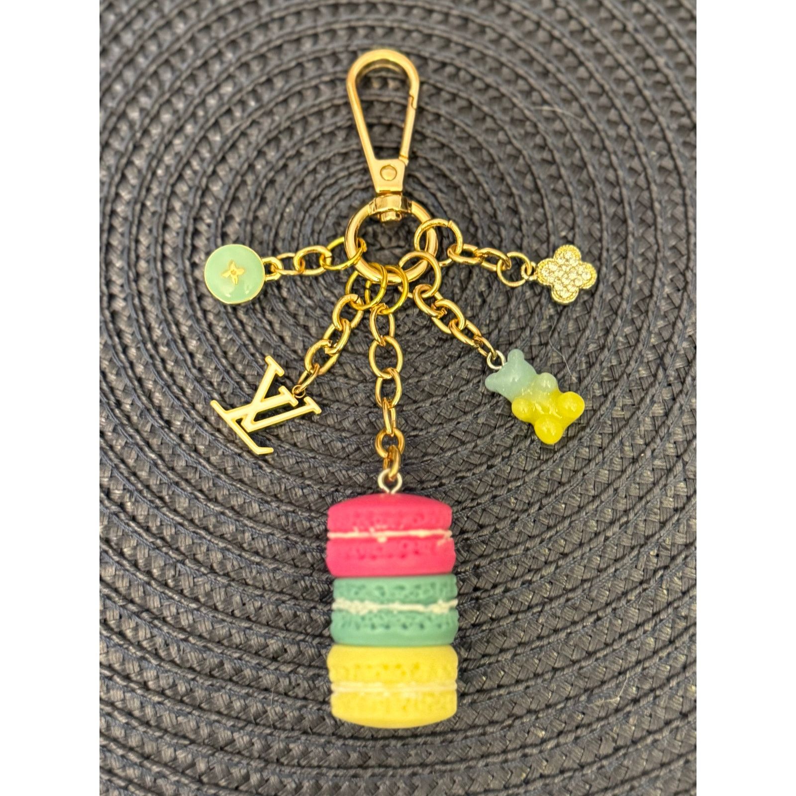 Handmade Adorable Handmade Designer Bag Purse Charm Keychain Size ONE SIZE - 4 Thumbnail