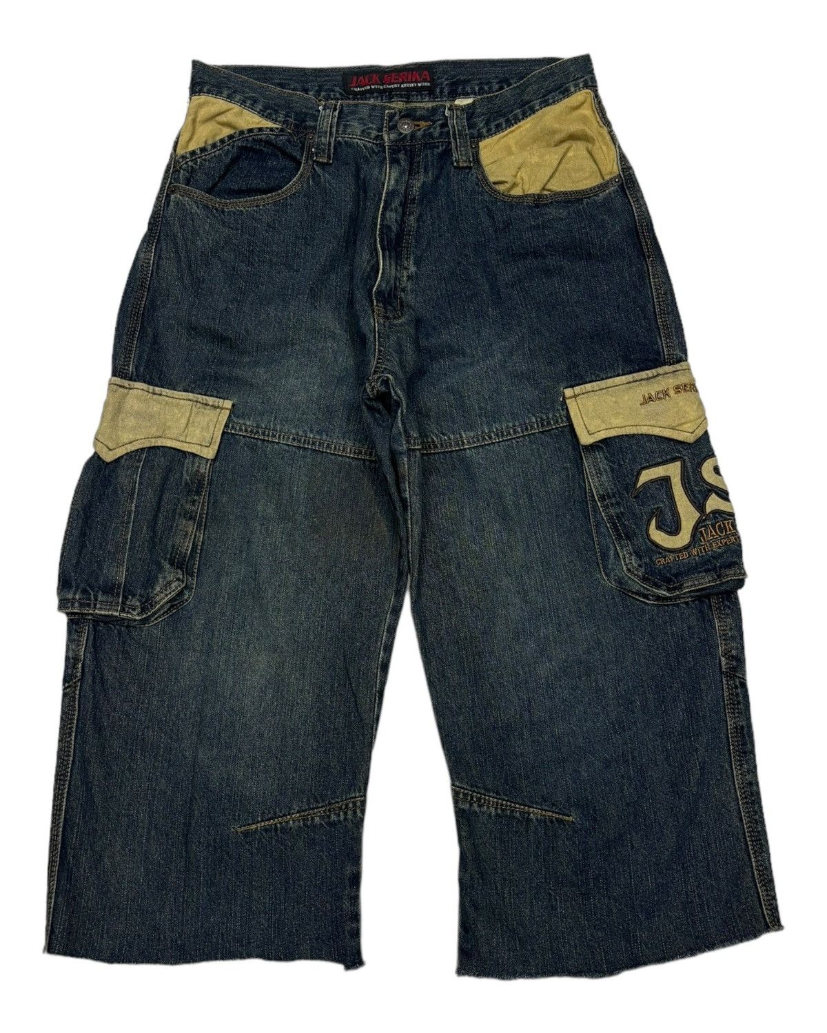 Avant Garde × Beauty Beast × Japanese Brand 🔥JACK SERIKA BAGGY DENIM MULTI  POCKET PANTS | Grailed