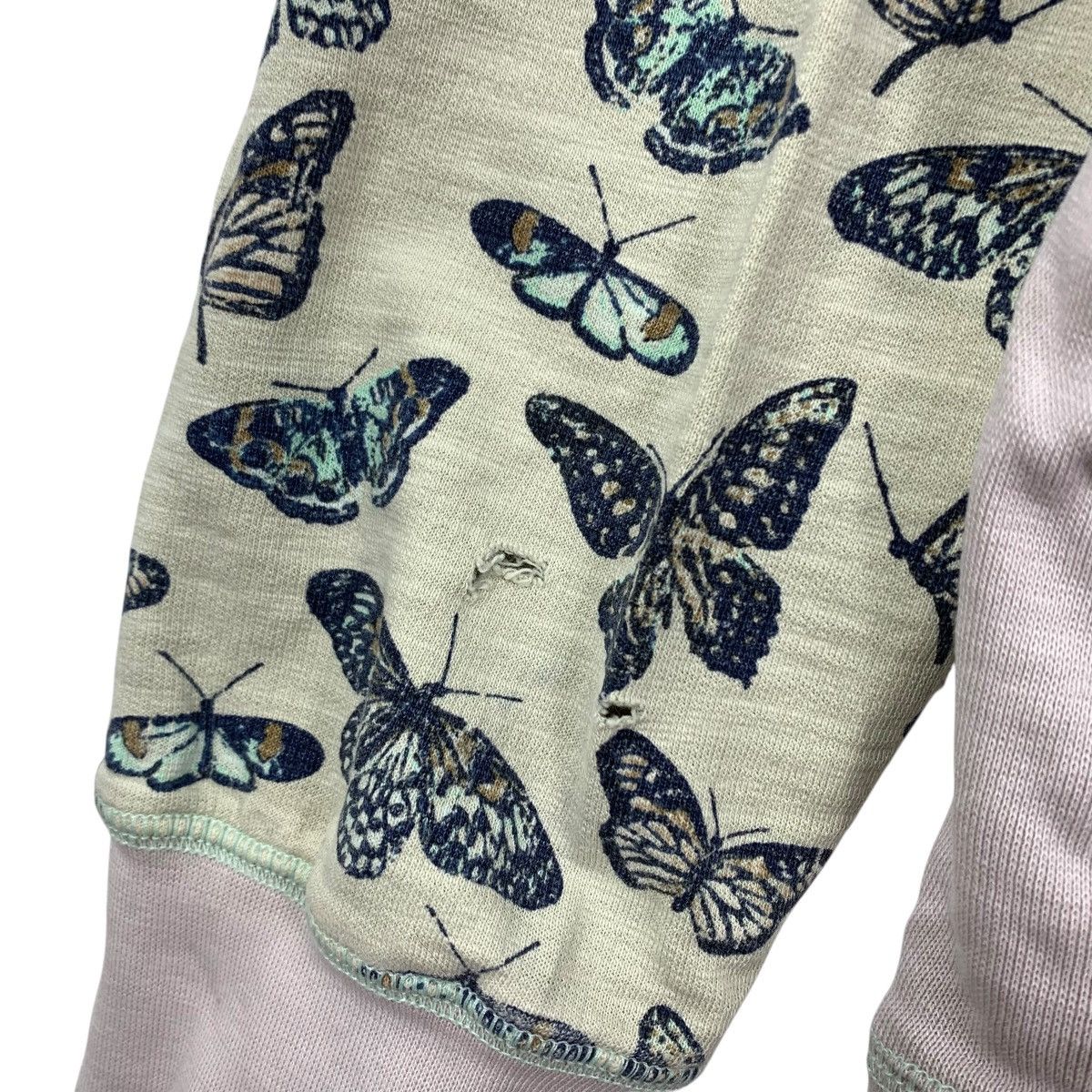 Vintage DSTREZZED Amsterdam All Over Print Butterfly Sweatshirt Size US L / EU 52-54 / 3 - 6 Thumbnail