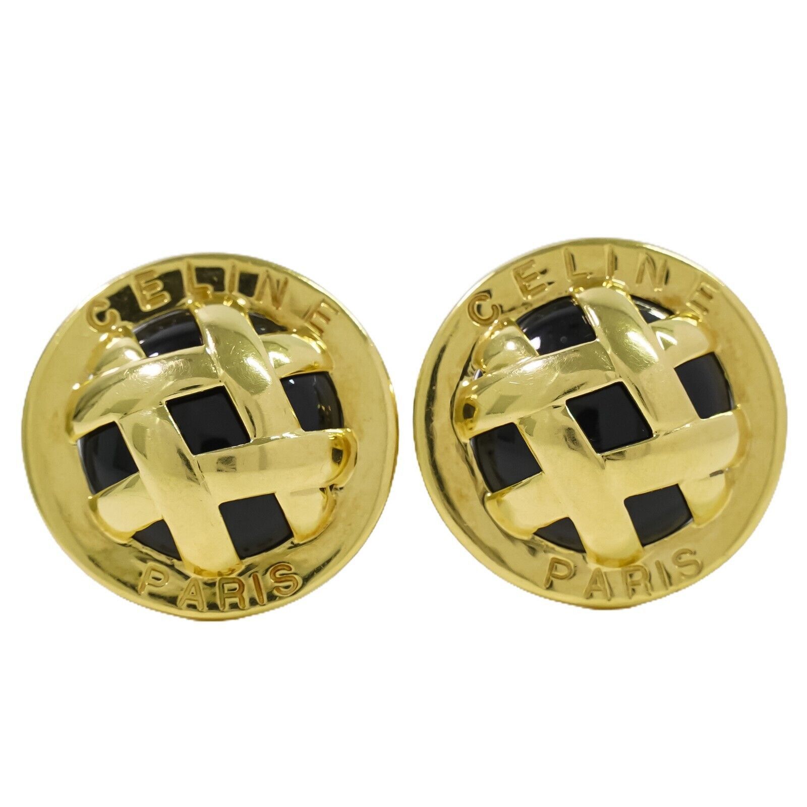 image of Celine Céline Earring in Gold, Women's