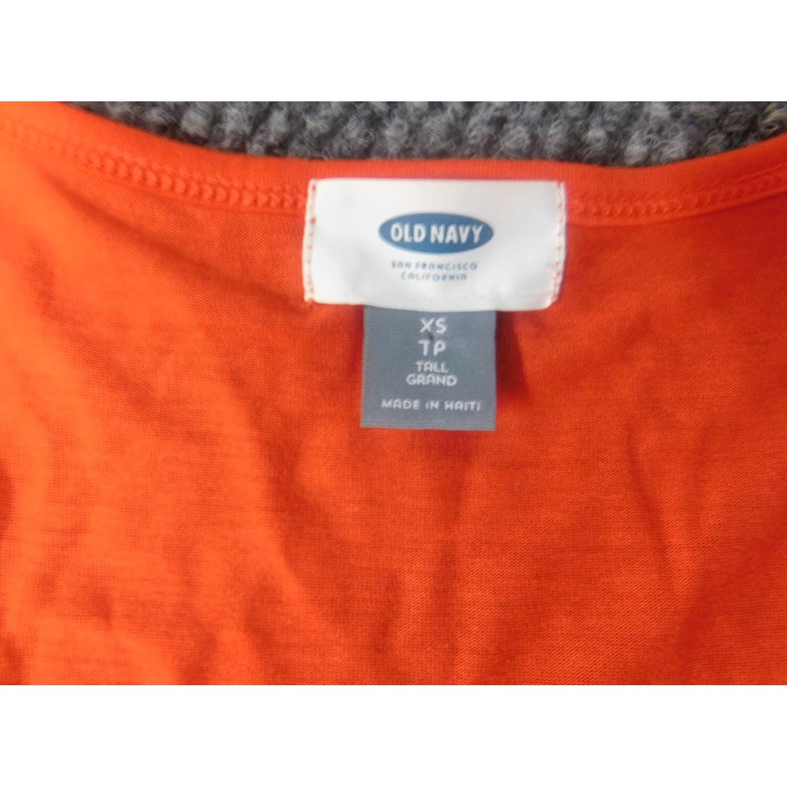 Old Navy Old Navy Womens Blouse XS Orange Crew Neck Pullover Stretch Solid Casual Shirt Ladies Small? Size XS / US 0-2 / IT 36-38 - 6 Thumbnail