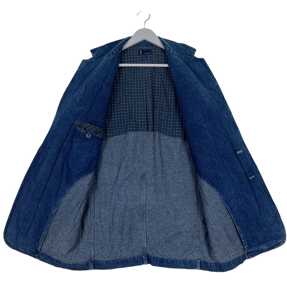 Mila Schon 🔥 SCHON DENIM BLAZER JACKET MADE IN ITALY Size US S / EU 44-46 / 1 - 11 Thumbnail