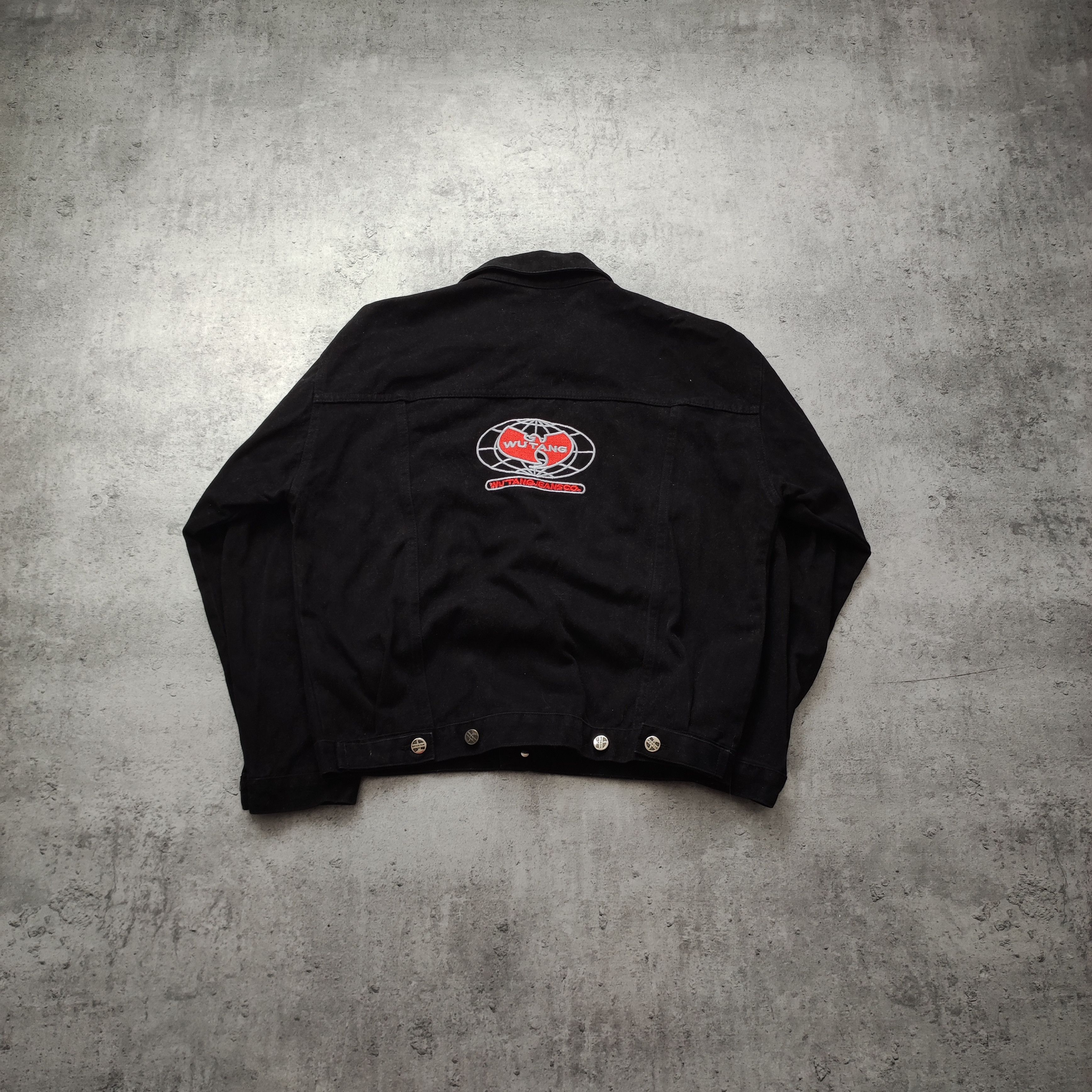 Vintage × Wu-Tang Clan Vintage 90s RARE Wu-Tang Clan HipHop Rap Denim Jacket Size US L / EU 52-54 / 3 - 7 Thumbnail