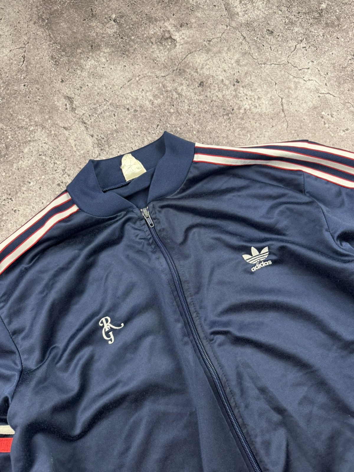 Adidas Vintage 1980’s Adidas Ruud Gullet Track jacket Navy blue OG Size US M / EU 48-50 / 2 - 3 Thumbnail