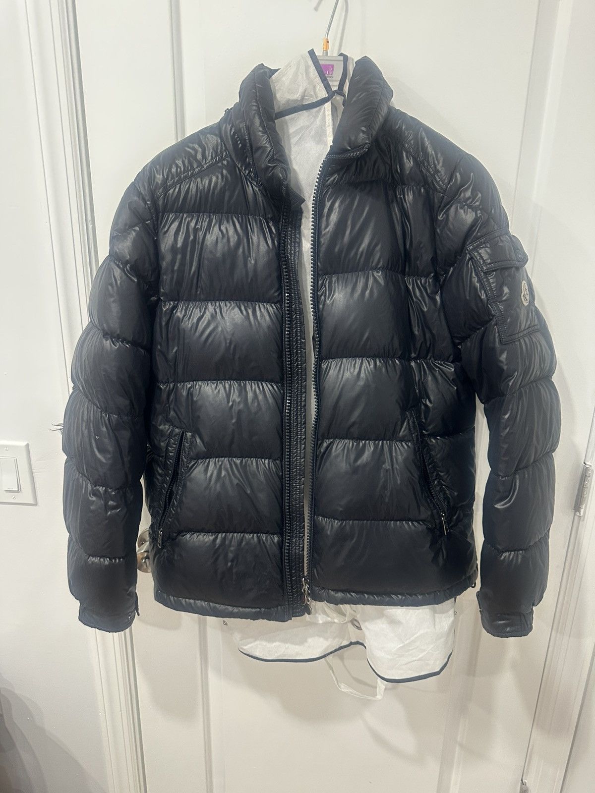 Moncler Moncler Maya Dark Navy Blue Size US L / EU 52-54 / 3 - 1 Thumbnail