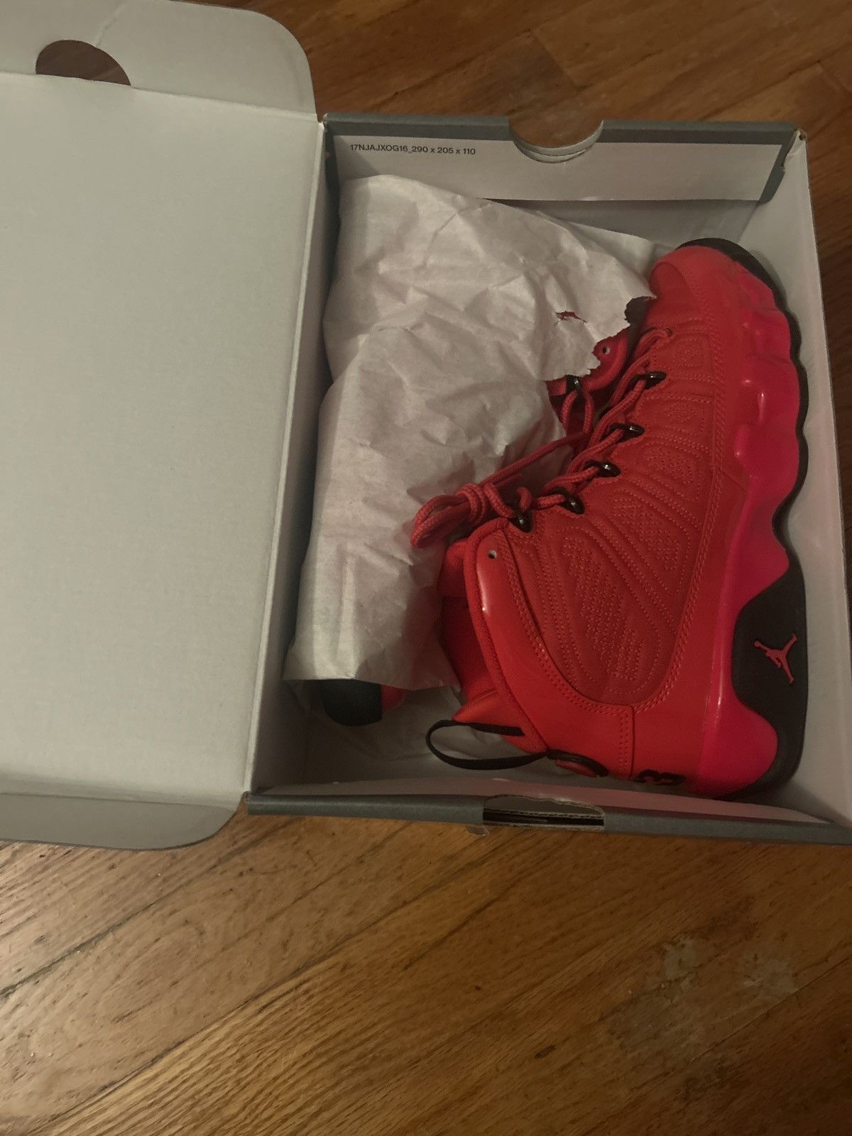 Jordan Brand Chile Red 9 Retro (GS) Size US 5 / EU 37 - 1 Thumbnail