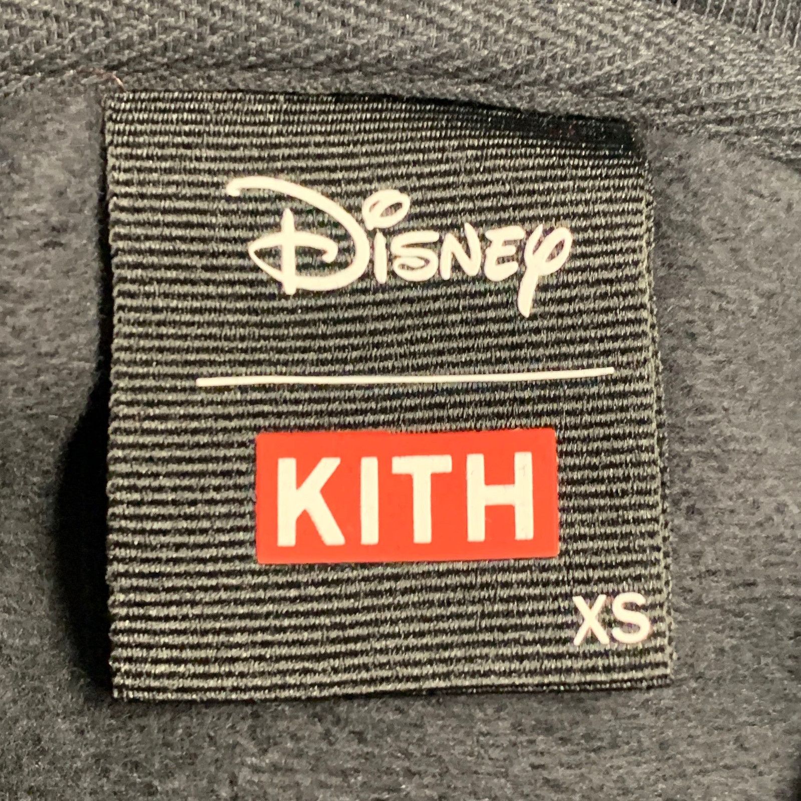 Kith KITH Size XS Black White Logo Cotton Hooded Sweatshirt Size US XS / EU 42 / 0 - 6 Thumbnail