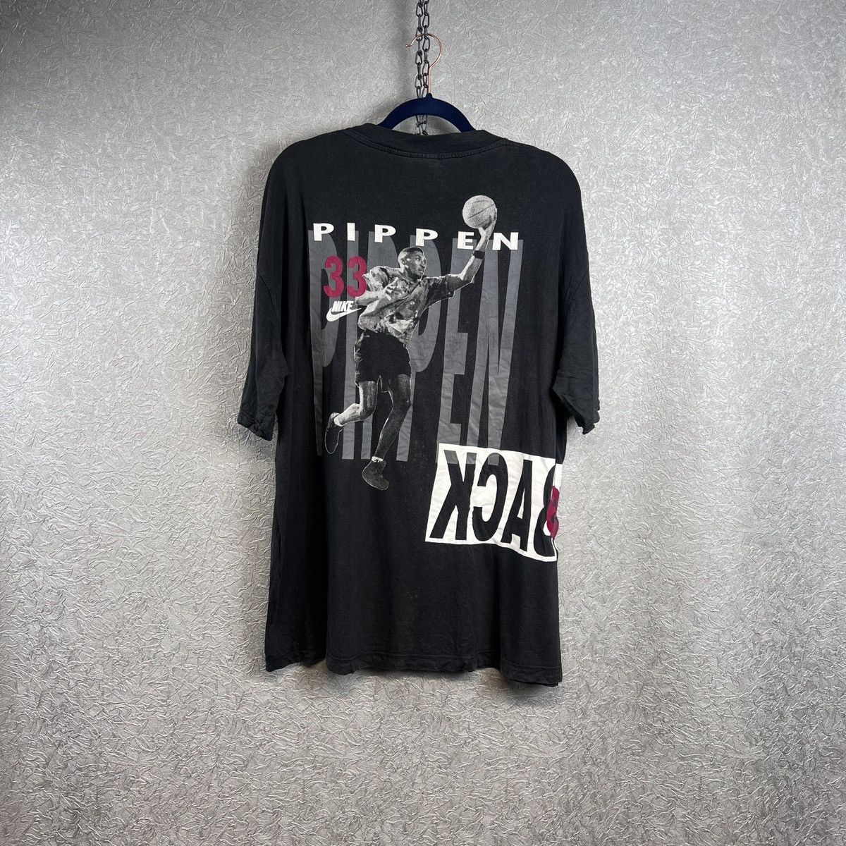 Nike Vintage 90s Nike Michael Jordan & Pippen Double Sided Tee Size US XL / EU 56 / 4 - 2 Thumbnail