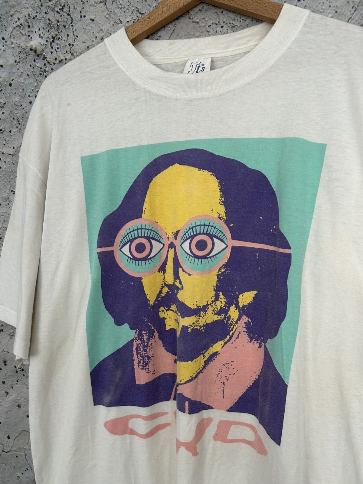 Vintage Vintage 90s Graphic Tee Avant Garde Grunge Punk Skate Baggy Size US XL / EU 56 / 4 - 3 Thumbnail