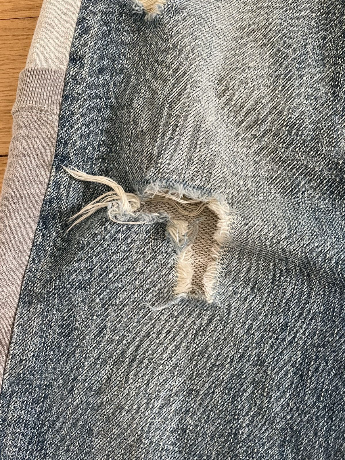 Undercover Undercover “IMMADTOO” Hybrid Denim Size US 29 - 5 Thumbnail