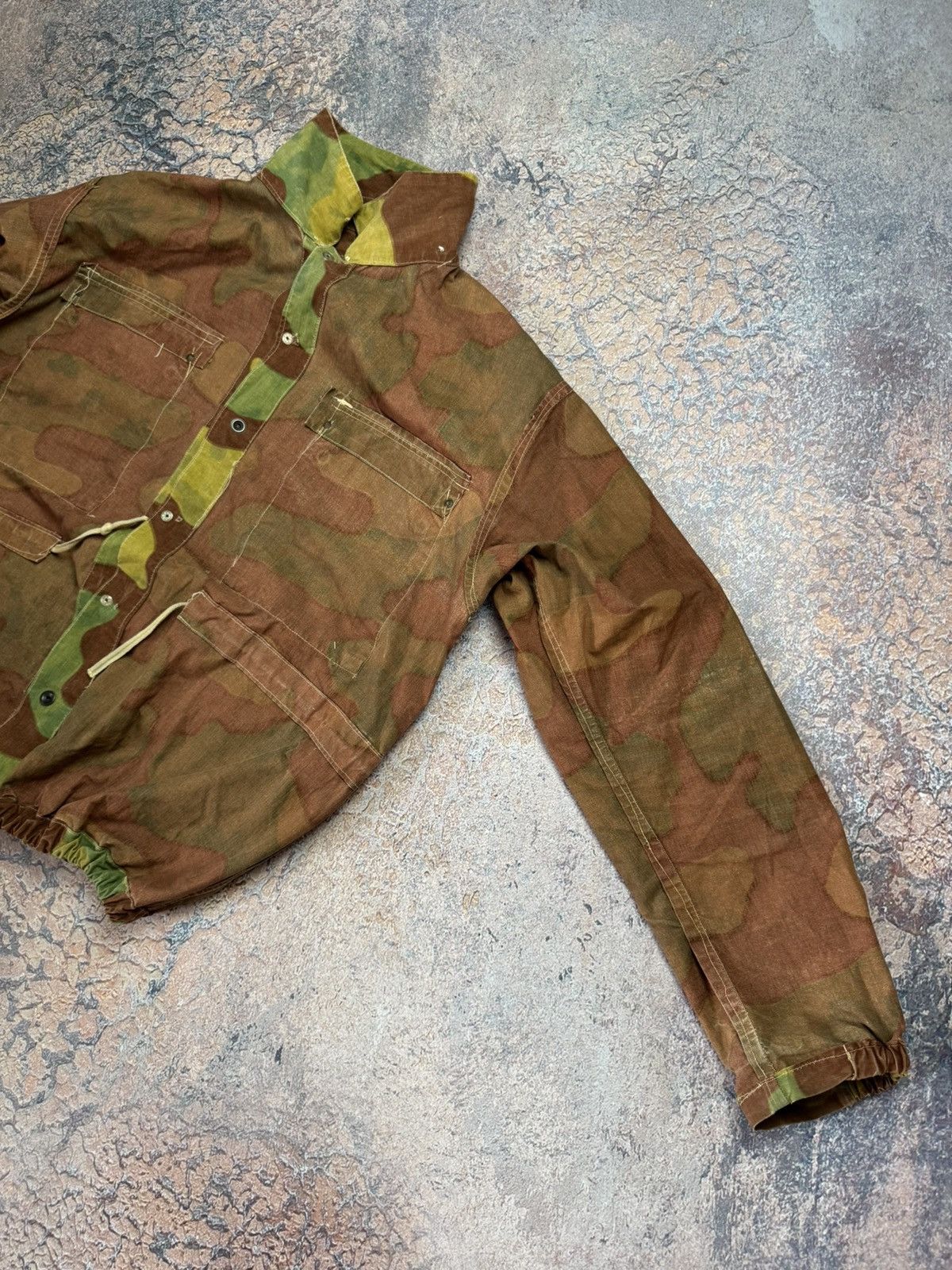 Vintage 1968 Italian Army San Marco M29 Paratrooper Camo Jacket Size US M / EU 48-50 / 2 - 7 Thumbnail