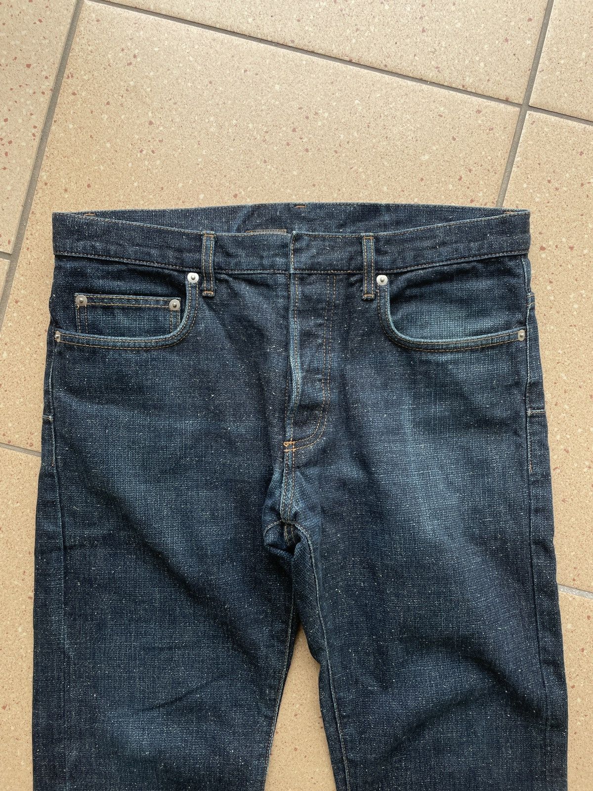 Dior Dior Homme Raw Denim Indigo Slim Jeans by Kris Van Assche Size US 30 / EU 46 - 2 Thumbnail