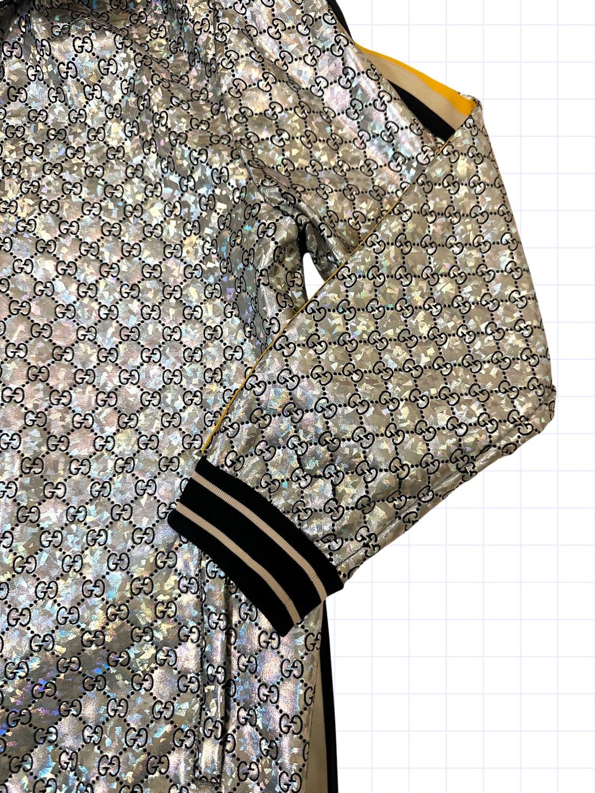 Gucci Gucci Holographic Monogram Track Jacket XL Size US XL / EU 56 / 4 - 3 Thumbnail