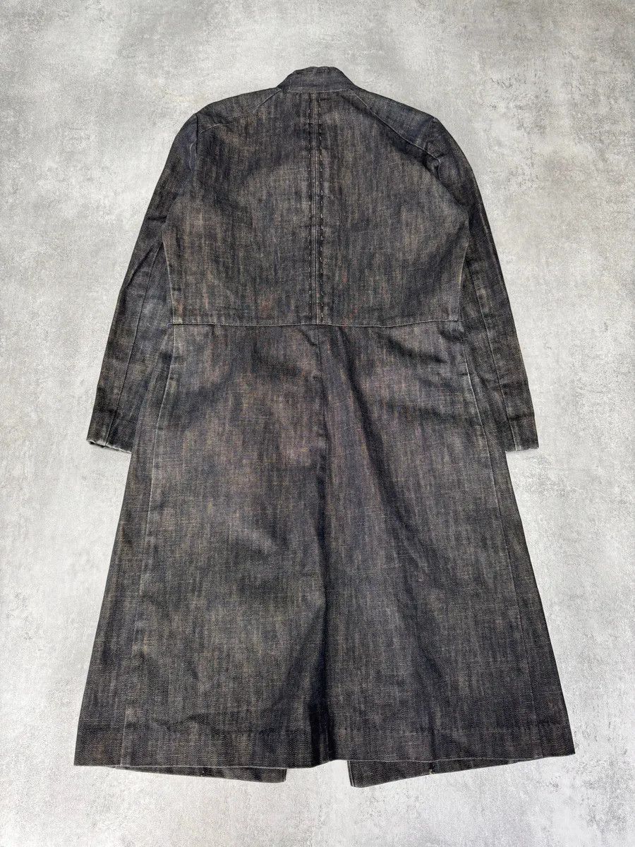 Kenzo 1990s Kenzo Traditional Master Denim Trench Coat Size US XS / EU 42 / 0 - 5 Thumbnail