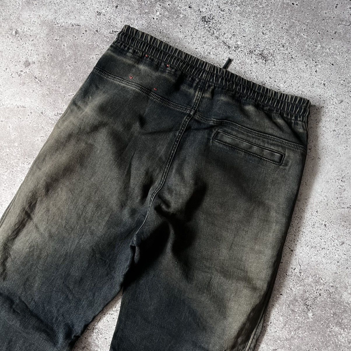 Diesel Diesel D-MARTIANS TRACK Sweat Jeans Dirty Wash Size L Size US 33 - 9 Thumbnail
