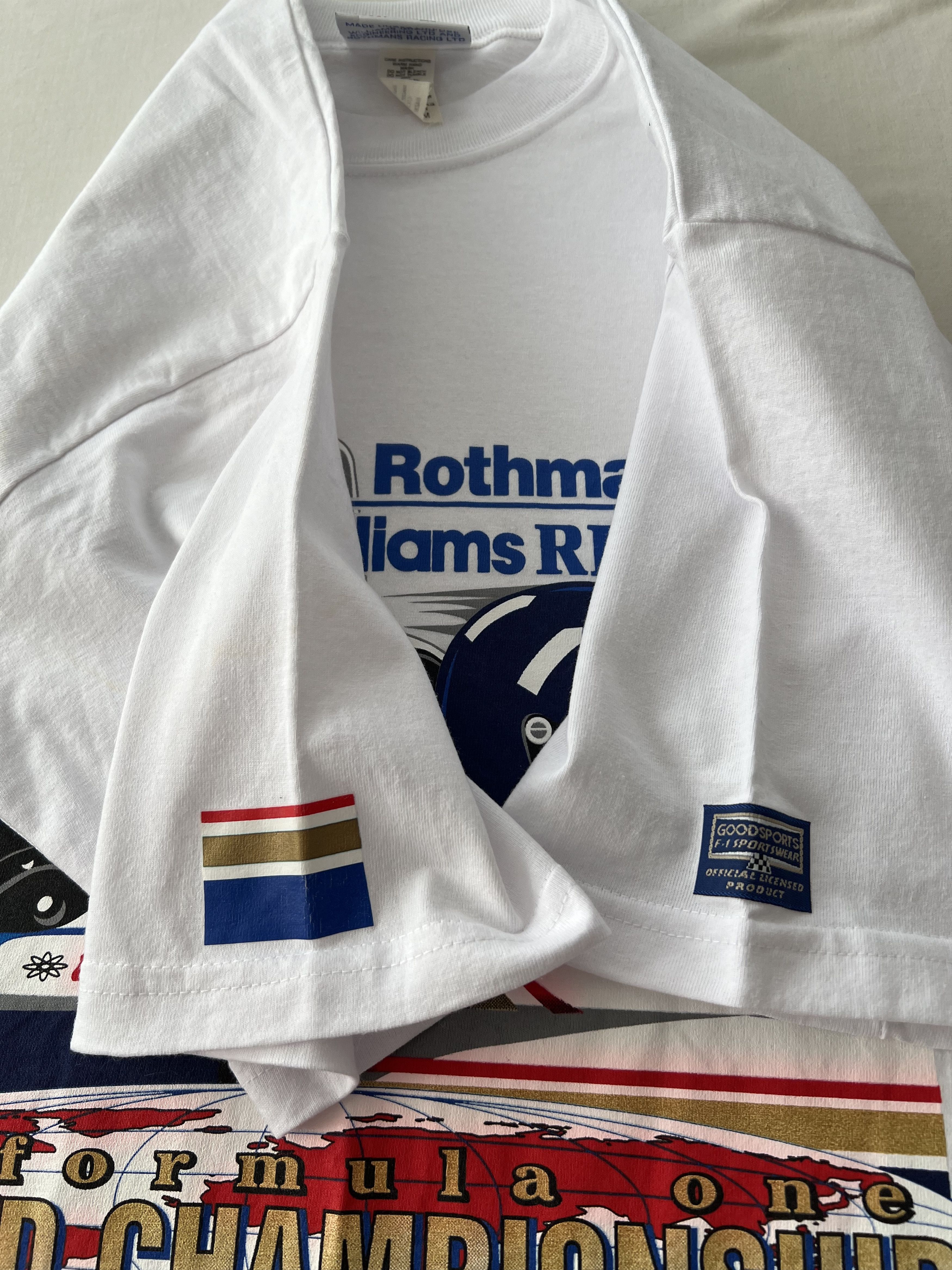 Formula 1 Vintage 1996 Rothmans Williams Renault F1 Formula 1 T-shirt Size US M / EU 48-50 / 2 - 7 Thumbnail