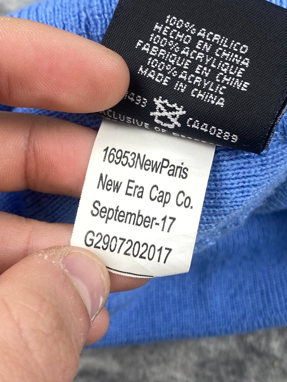 Supreme Supreme New Era S Logo Beanie Men Blue Size ONE SIZE - 6 Thumbnail