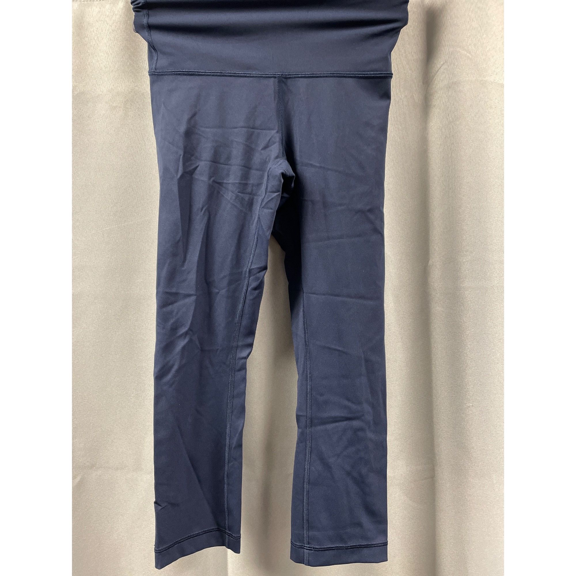 Lululemon Lululemon Women's Blue Cropped Stretch Pants/ Leggings Size Size 27" / US 4 / IT 40 - 1 Thumbnail
