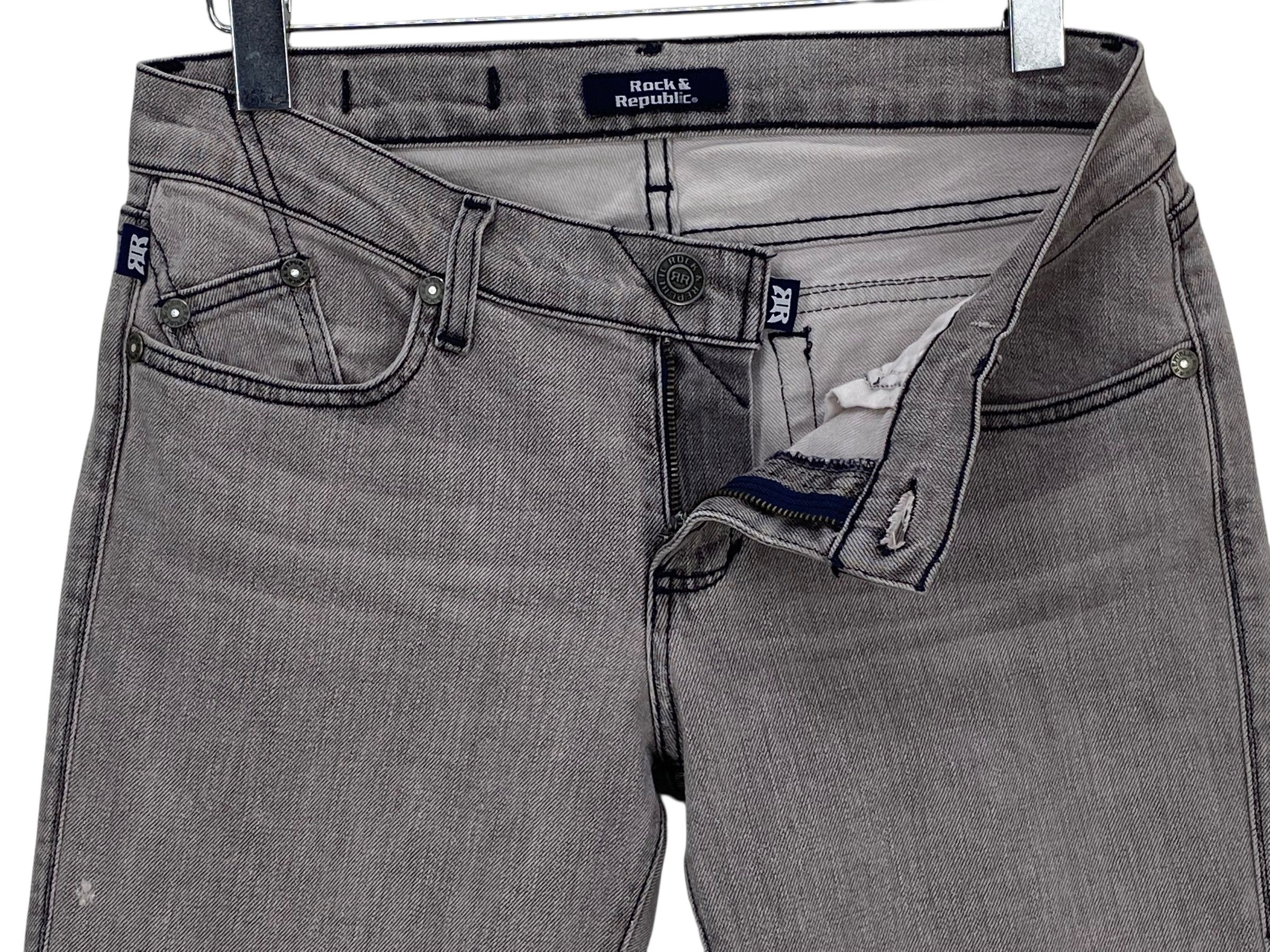 Rock & Republic Rock & Republic Flare Jeans Boyfriend Denim Jeans Size 27" / US 4 / IT 40 - 8 Thumbnail