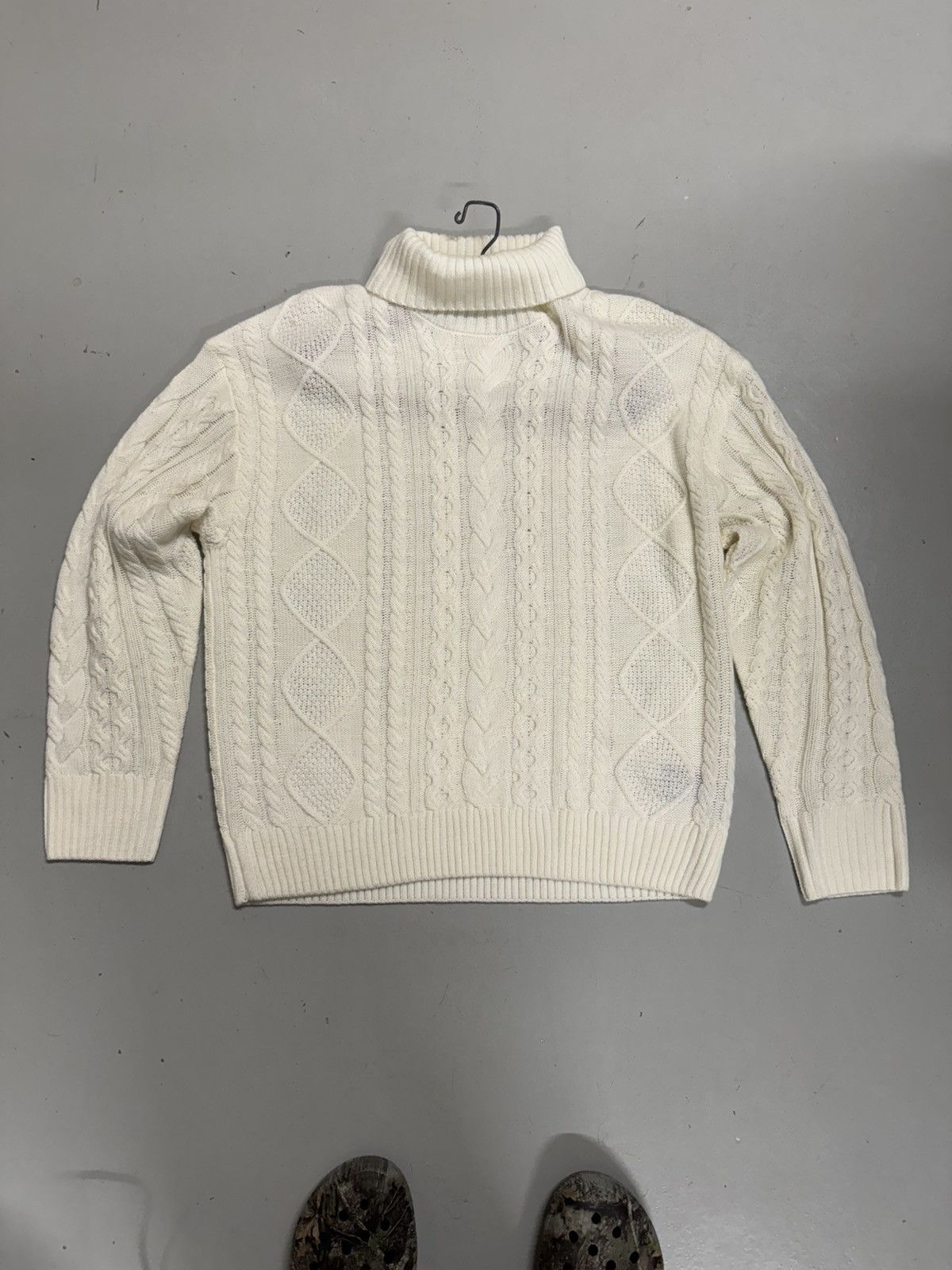 Designer × Kollar Clothing Kollar clothing Knitted Turtleneck - Off White Size US XXL / EU 58 / 5 - 1 Thumbnail