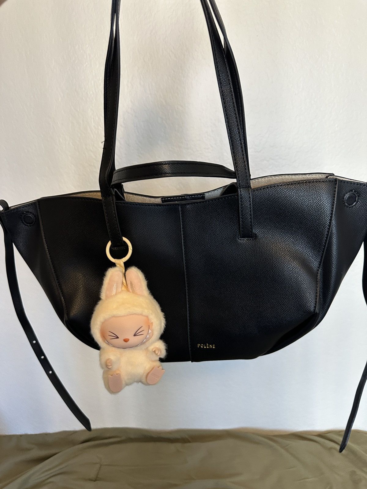 Polene POLÈNE Cyme Mini Black 👜 Size ONE SIZE - 4 Thumbnail