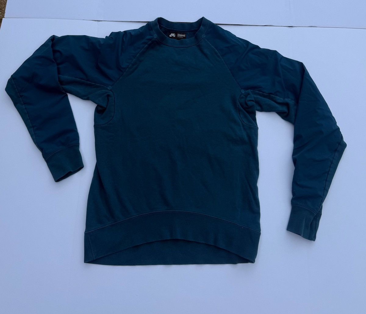 Nike Nike Men's Teal Crewneck Sweater Size US S / EU 44-46 / 1 - 1 Thumbnail